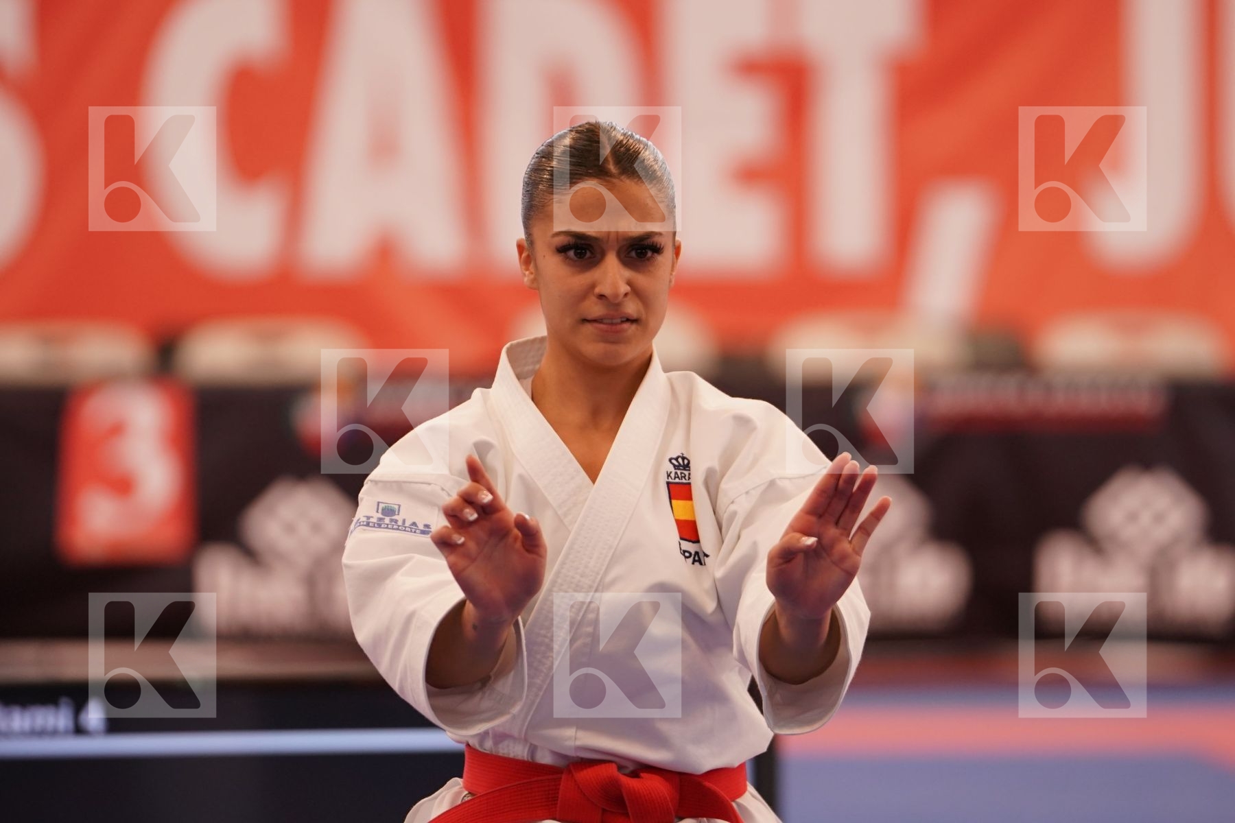 GARCIA LOZANO MARTA (SPAIN) in Under 21 Kata Female - Final bout