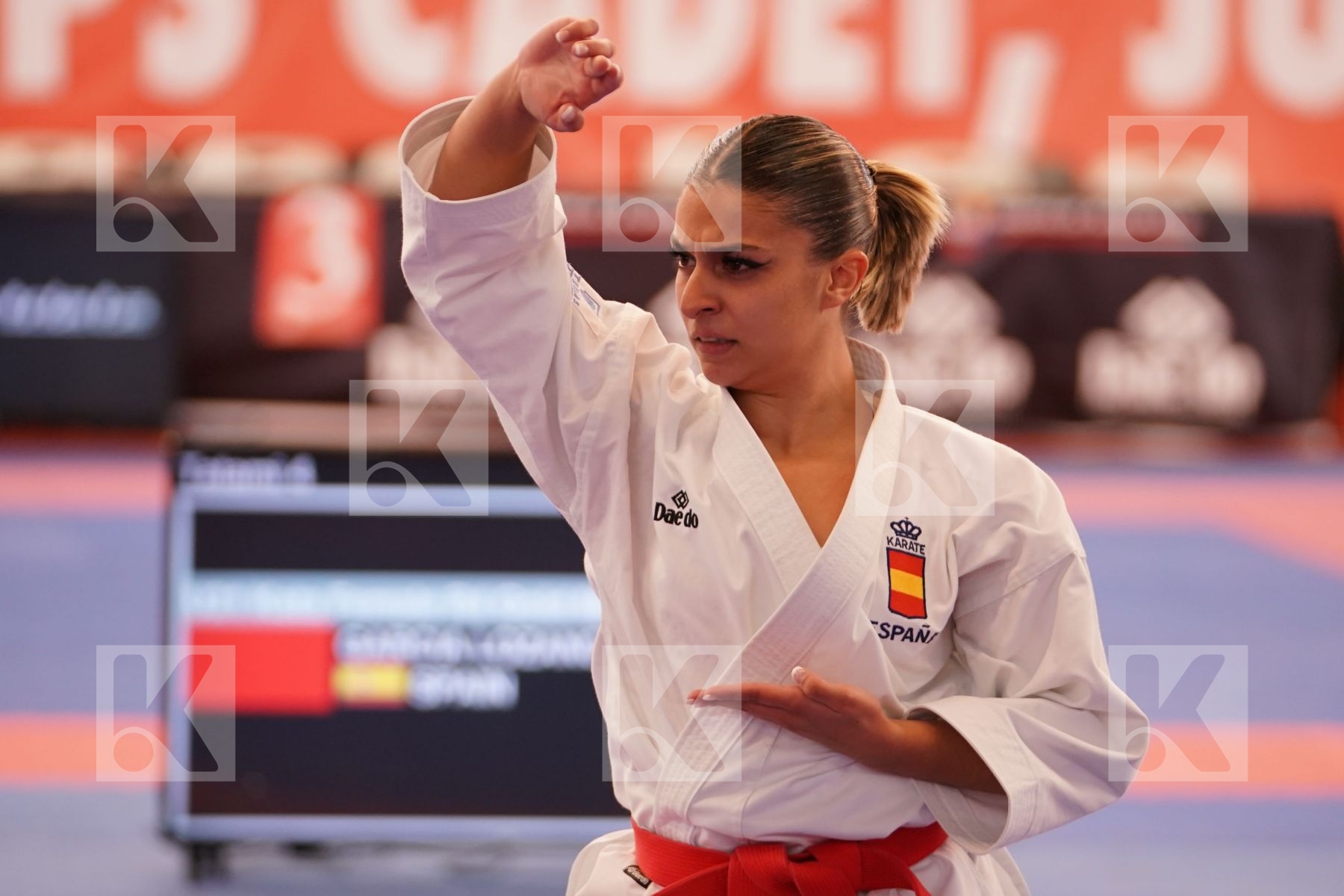 GARCIA LOZANO MARTA (SPAIN) in Under 21 Kata Female - Final bout