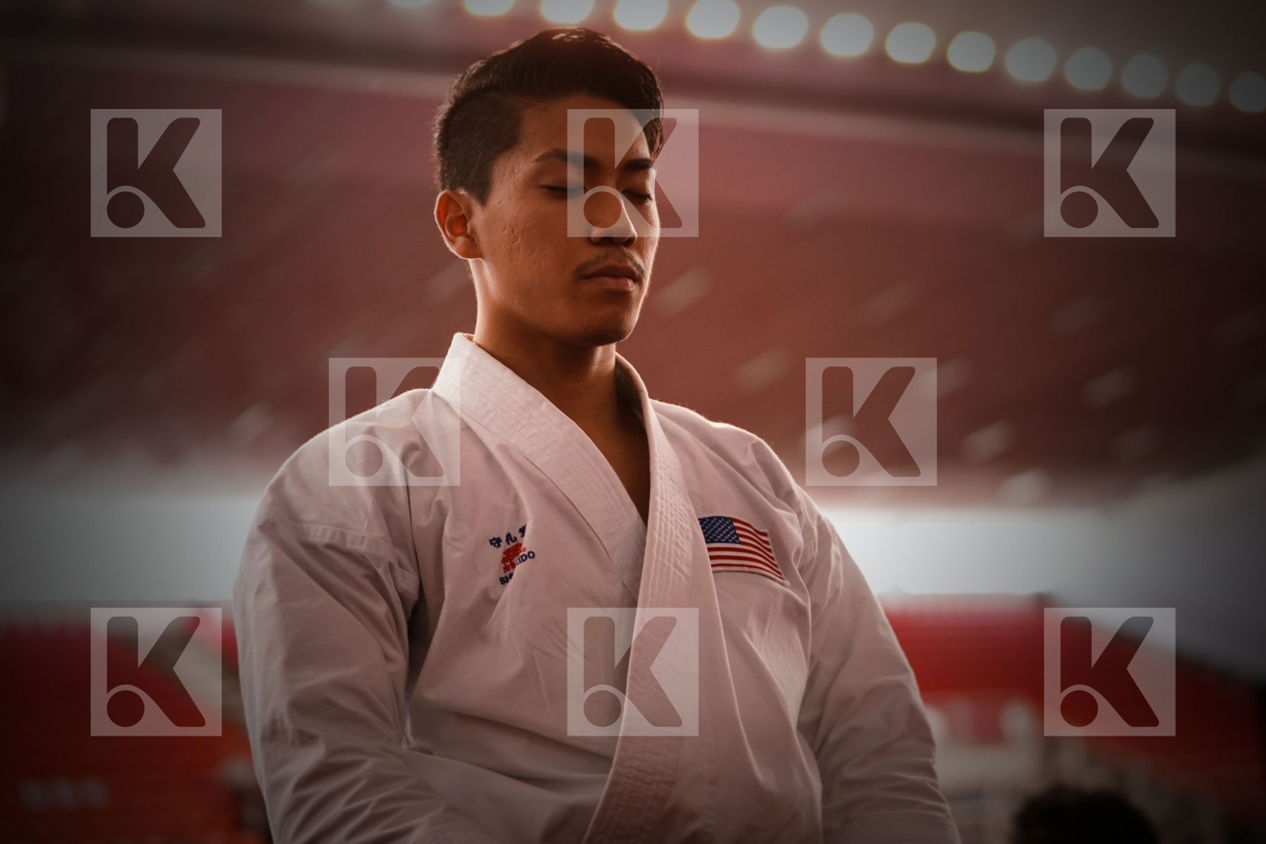 CHINEN REY (UNITED STATES) in Under 21 Kata Male - Final bout