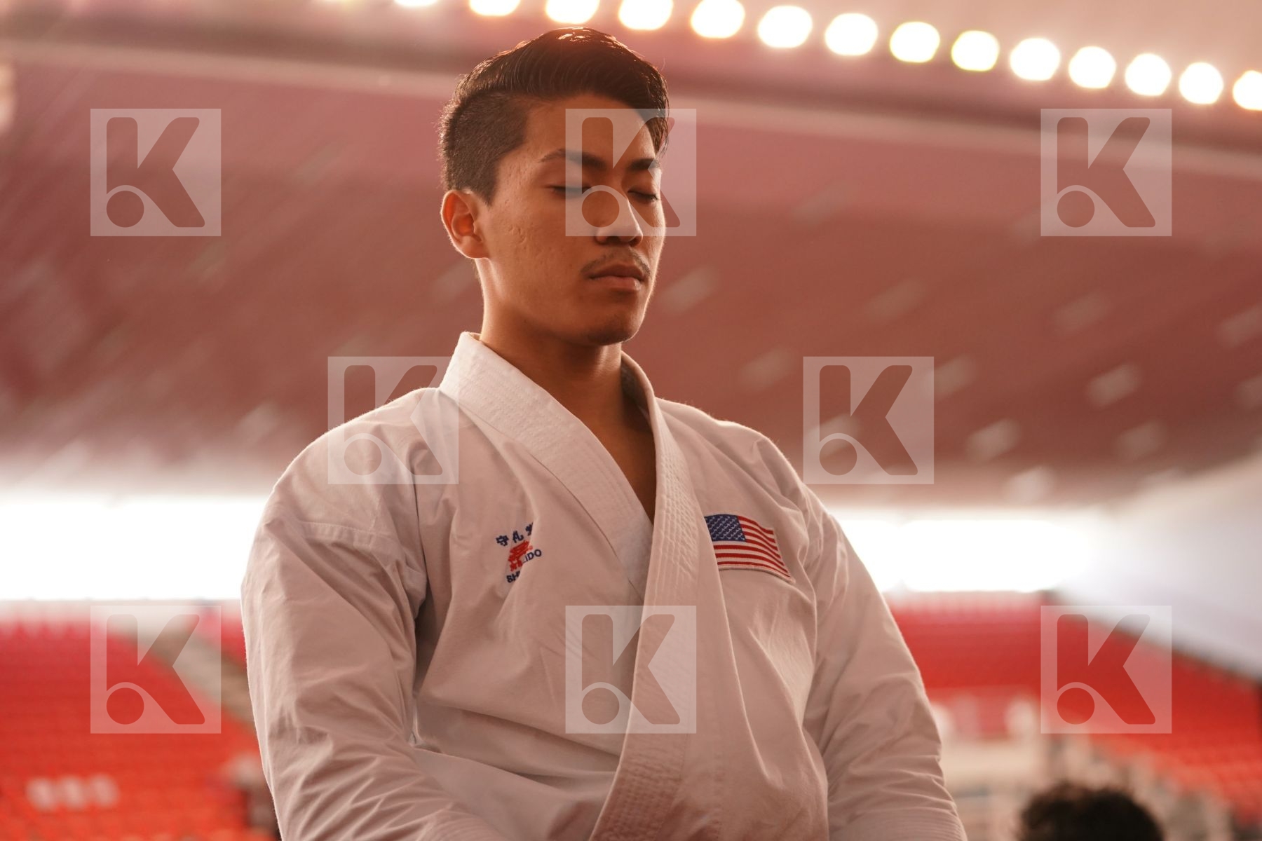CHINEN REY (UNITED STATES) in Under 21 Kata Male - Final bout