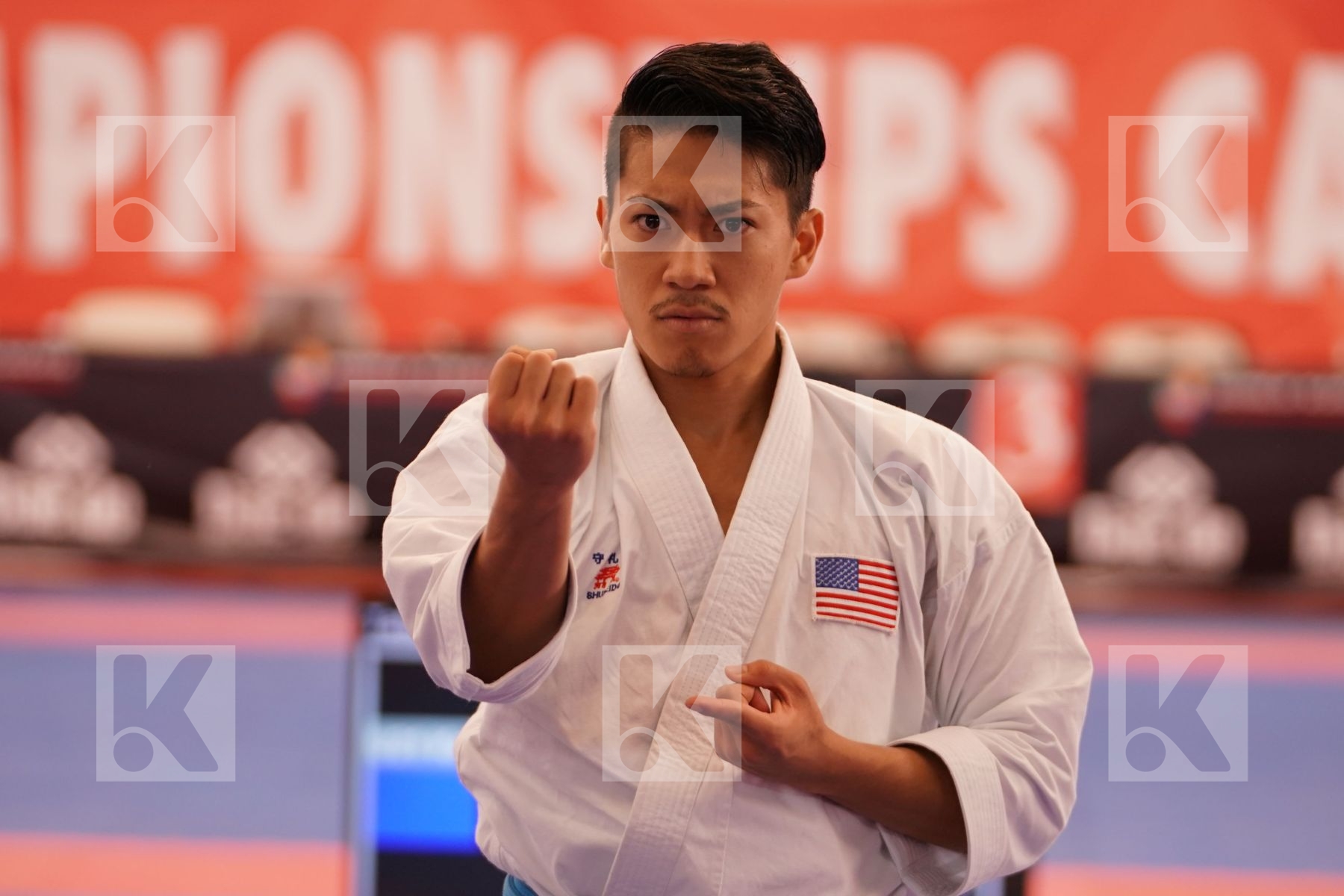 CHINEN REY (UNITED STATES) in Under 21 Kata Male - Final bout