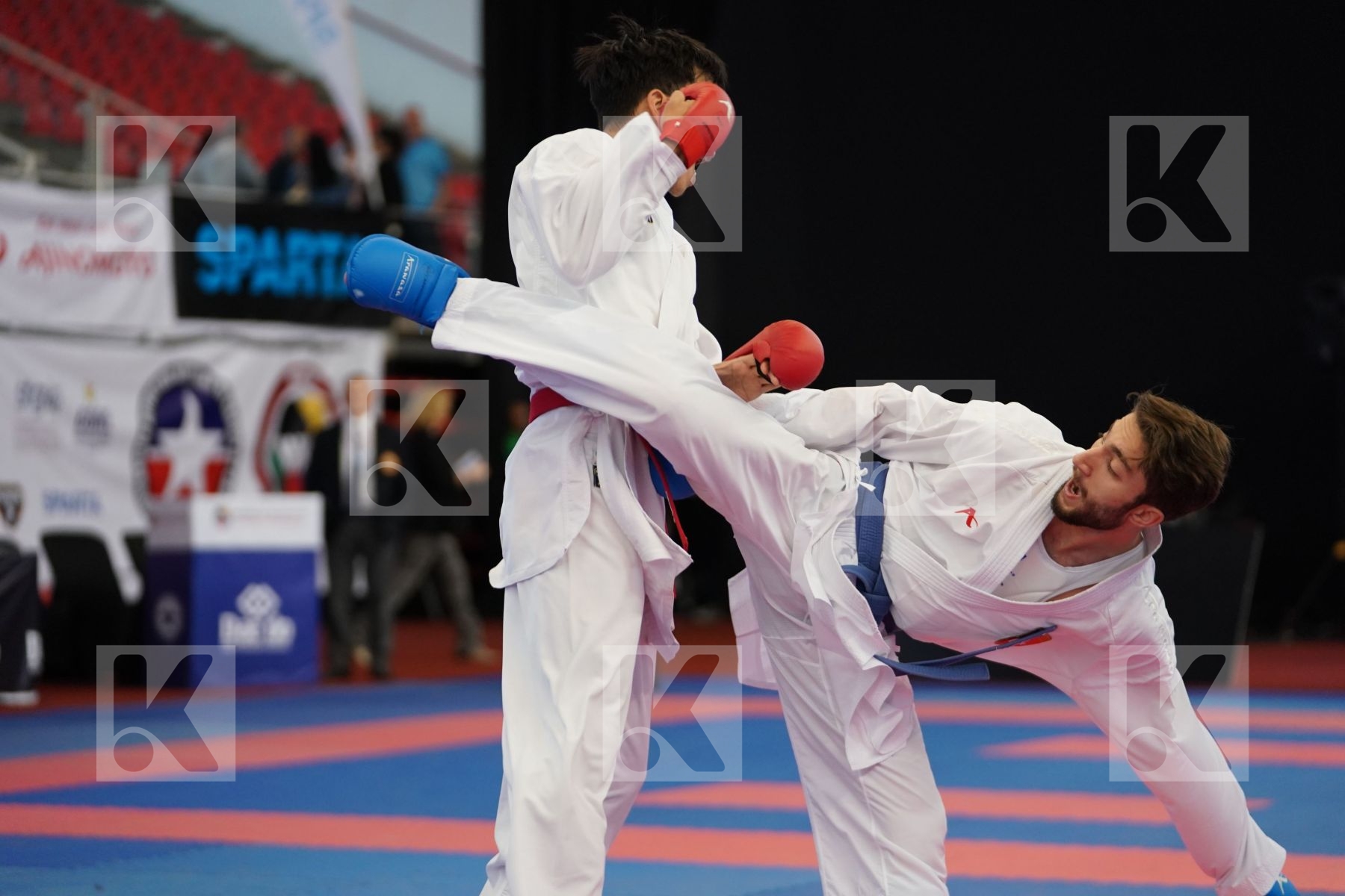BATYRGALI ABILMANSUR (KAZAKHSTAN) vs OZER OMER ABDURRAHIM (TURKEY) in Under 21 Kumite Male -67 Kg - Podium ceremony