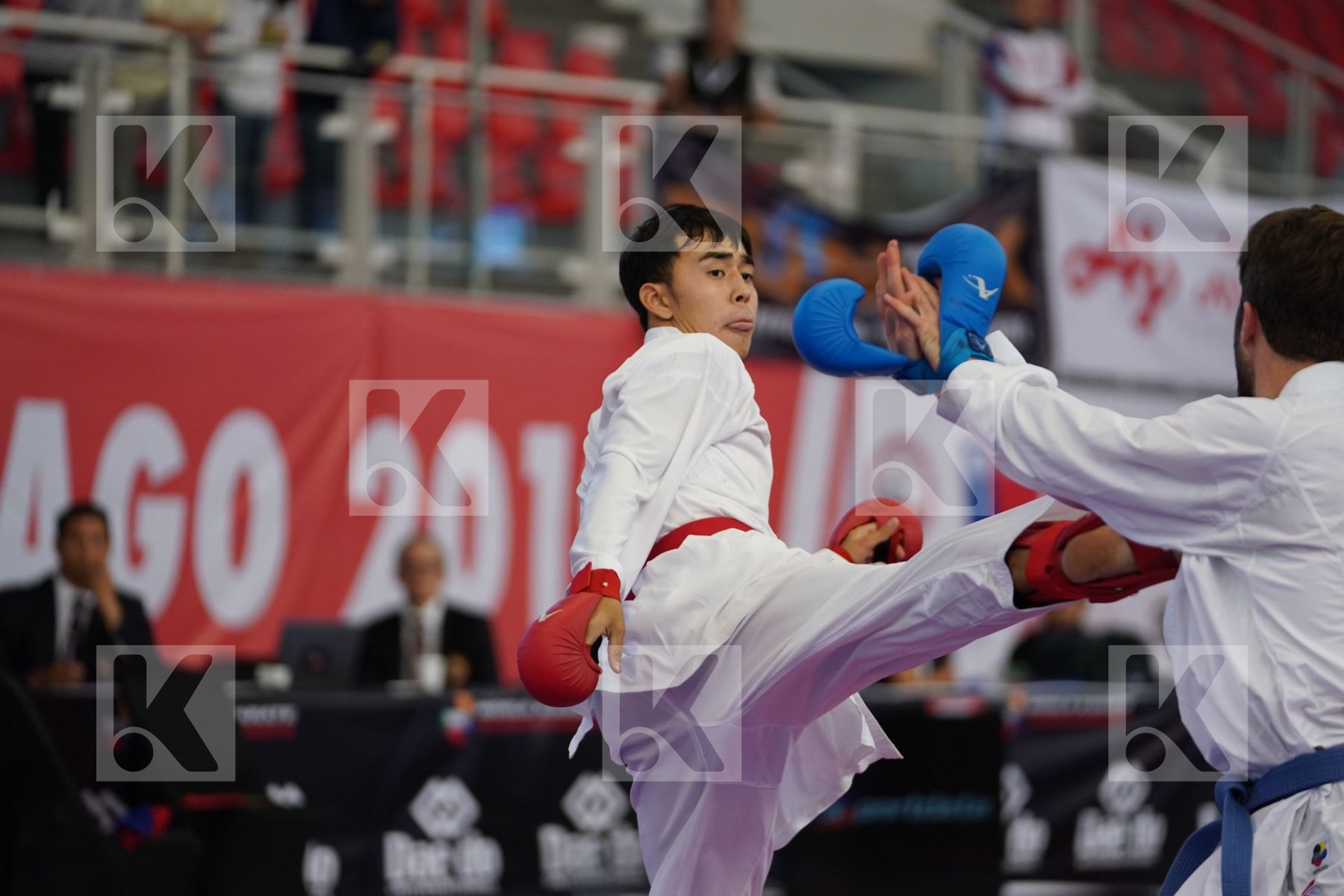 BATYRGALI ABILMANSUR (KAZAKHSTAN) vs OZER OMER ABDURRAHIM (TURKEY) in Under 21 Kumite Male -67 Kg - Podium ceremony