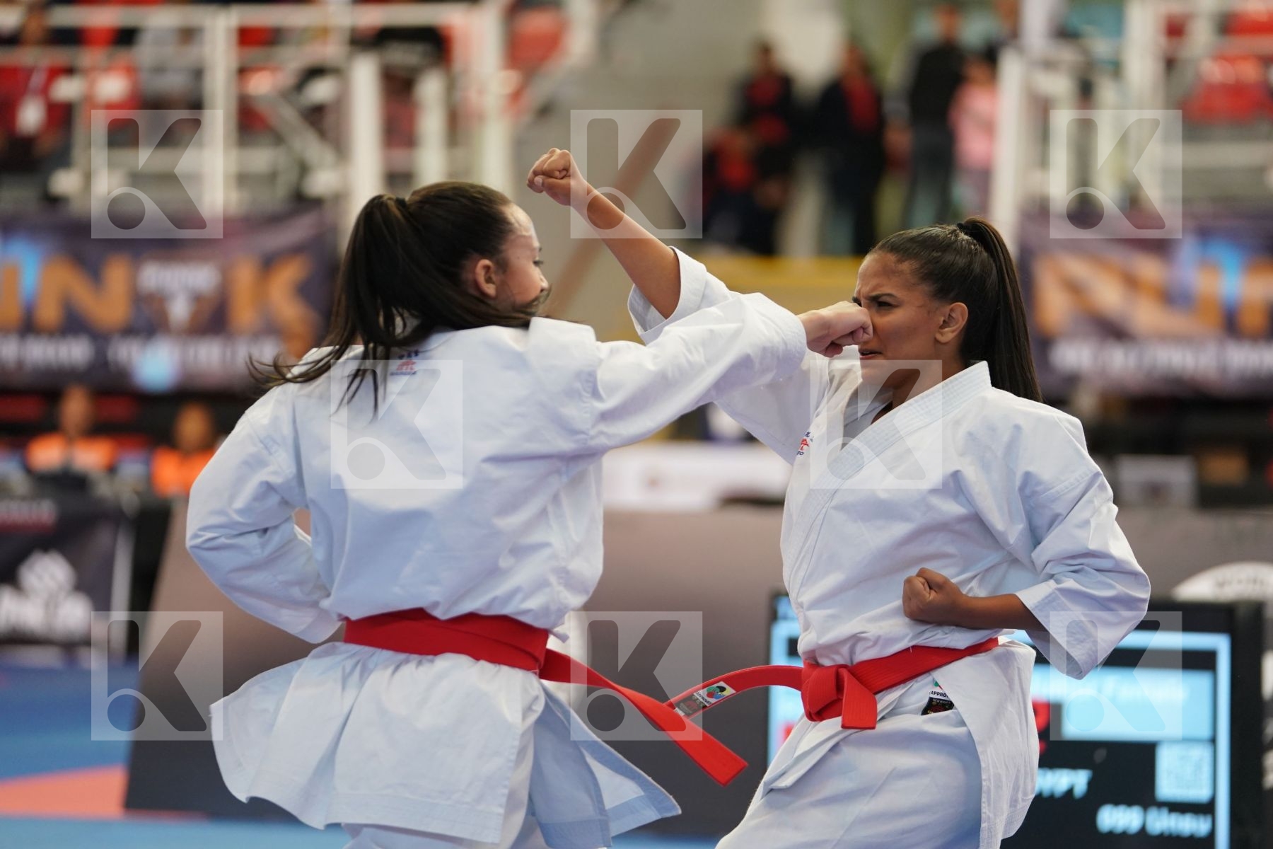 EGYPT in Cadet & Junior Team Female Kata - Podium ceremony
