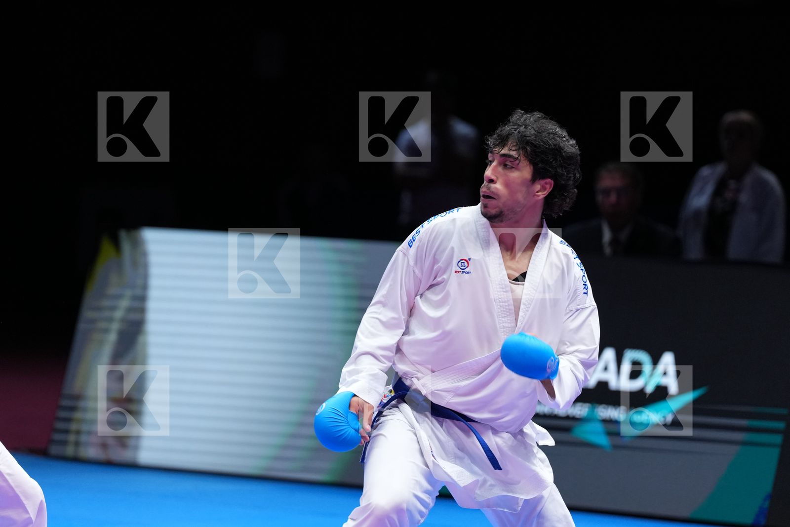 SECKAR SIMON (SLOVAKIA) vs NERSISYAN GOR (ARMENIA) in Male Kumite -84 Kg - Semifinal Bout