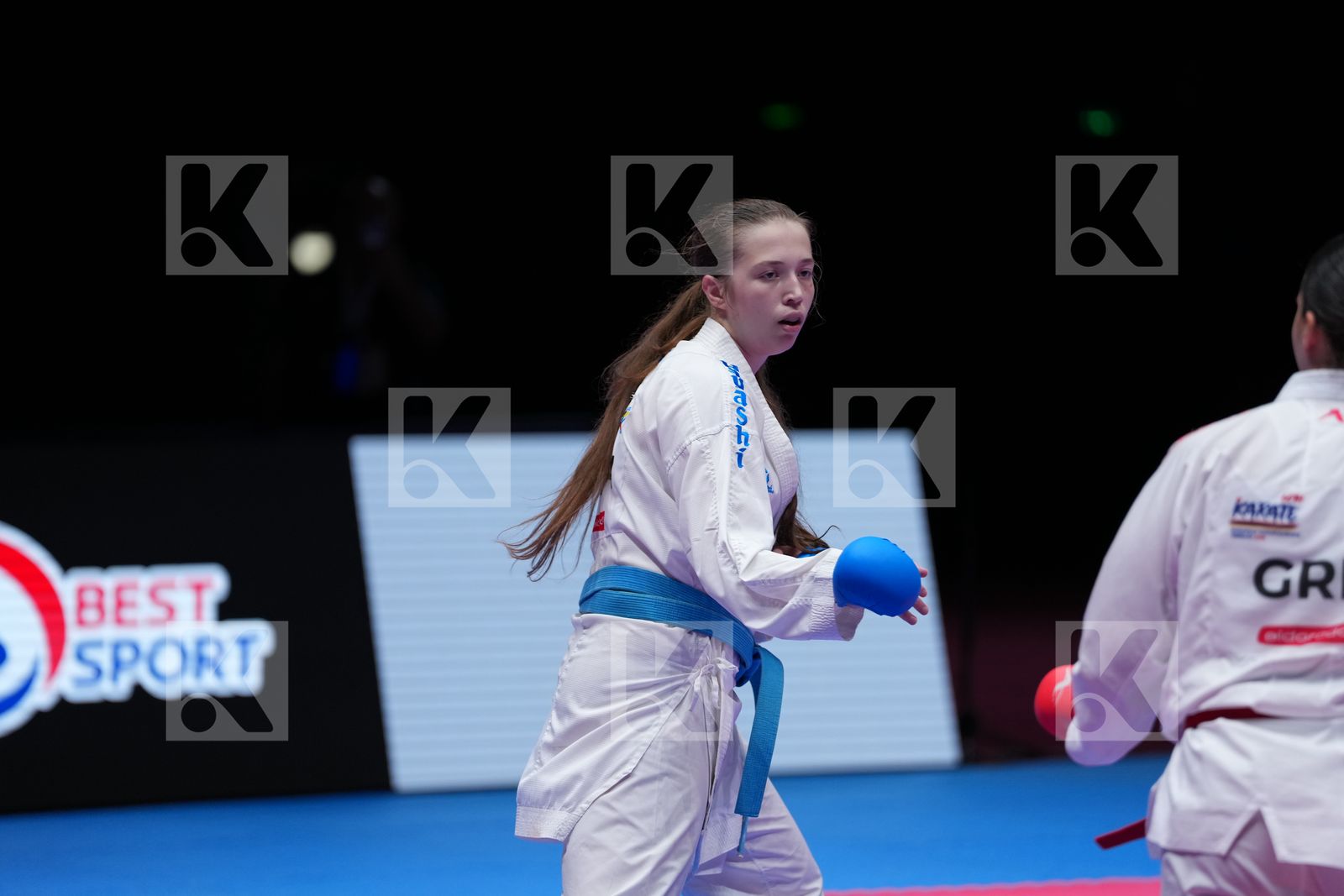 KYDONAKI KYRIAKI (GREECE) vs BULAY DARIIA (UKRAINE) in Female Kumite 68+ Kg - Final Bout