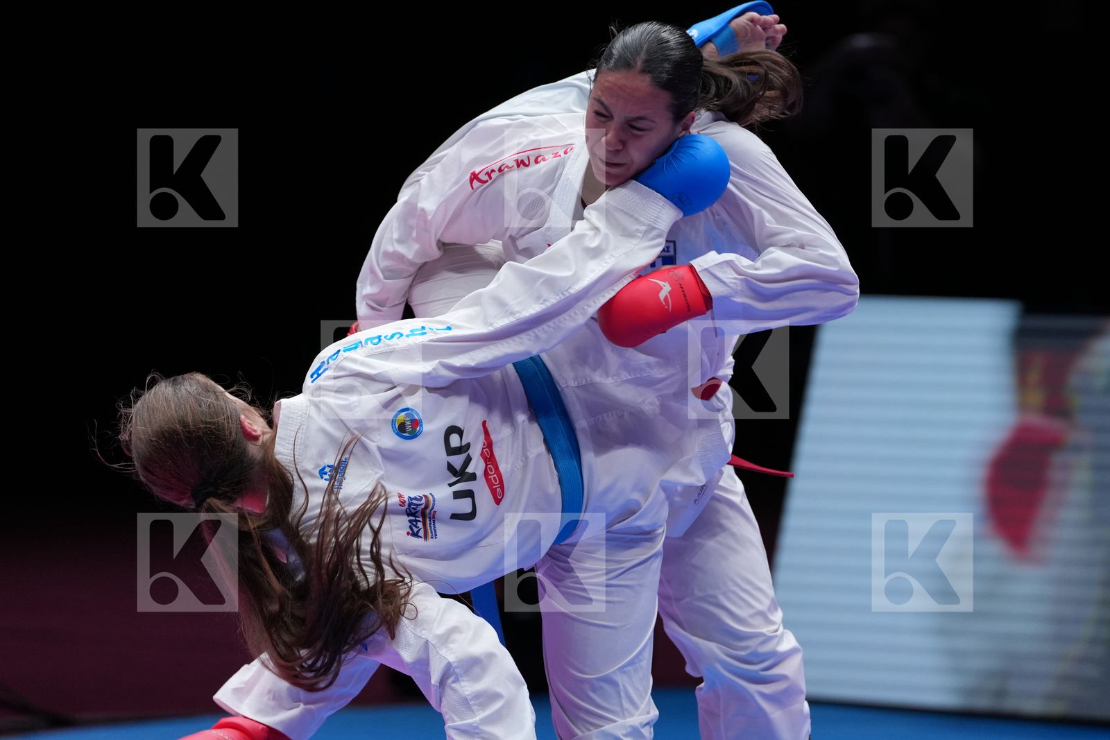 KYDONAKI KYRIAKI (GREECE) vs BULAY DARIIA (UKRAINE) in Female Kumite 68+ Kg - Final Bout