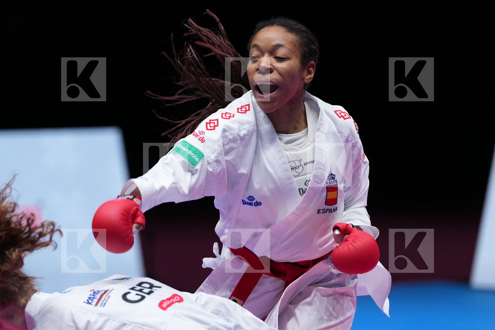 NIETO_MEJIAS MARIA_ISABEL (SPAIN) vs RIEDEL HANNAH (GERMANY) in Female Kumite -68 Kg - Final Bout