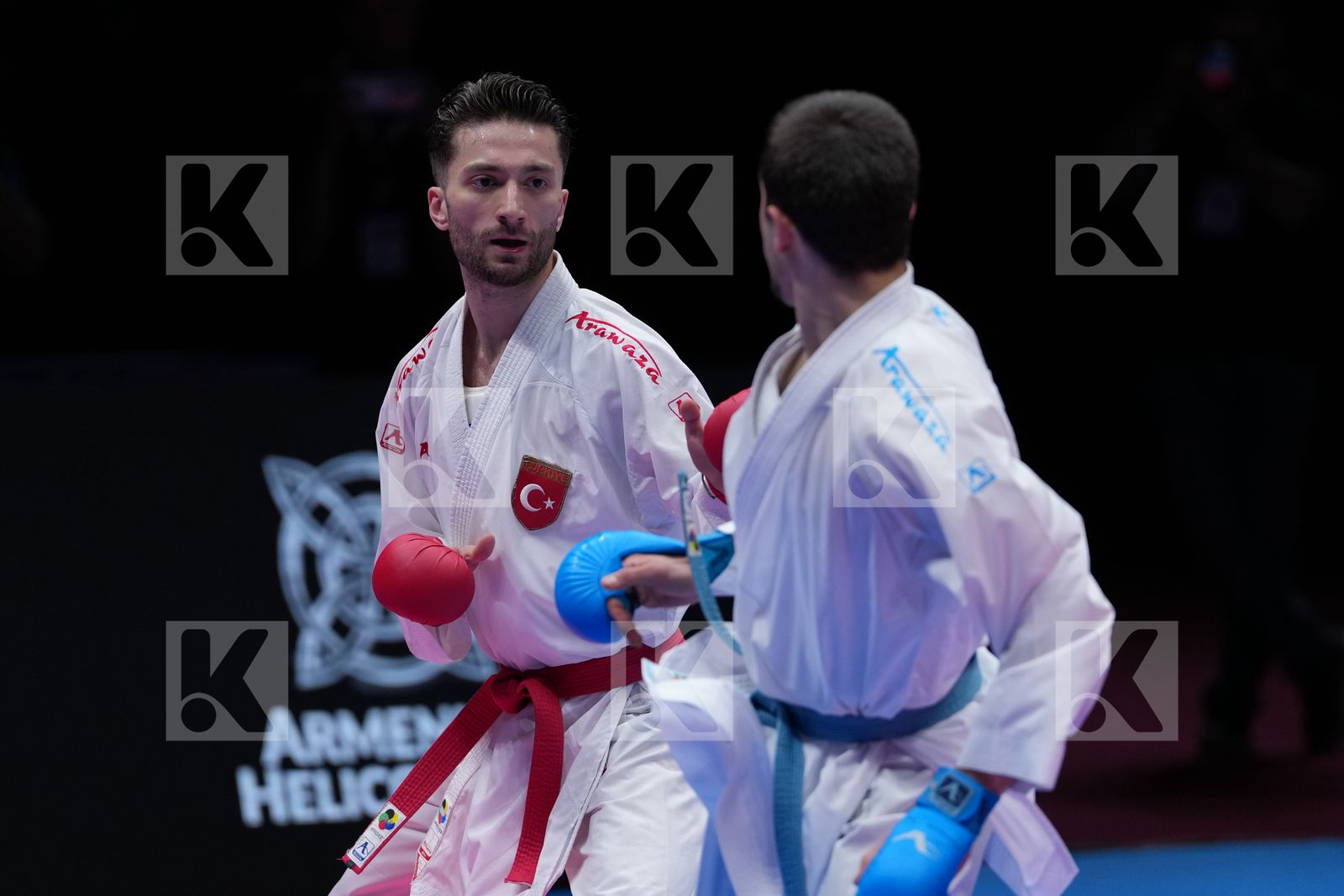 OZER OMER_ABDURRAHIM (TURKIYE) vs OGANNISIAN IURIK (EKF-1) in Male Kumite -67 Kg - Final Bout