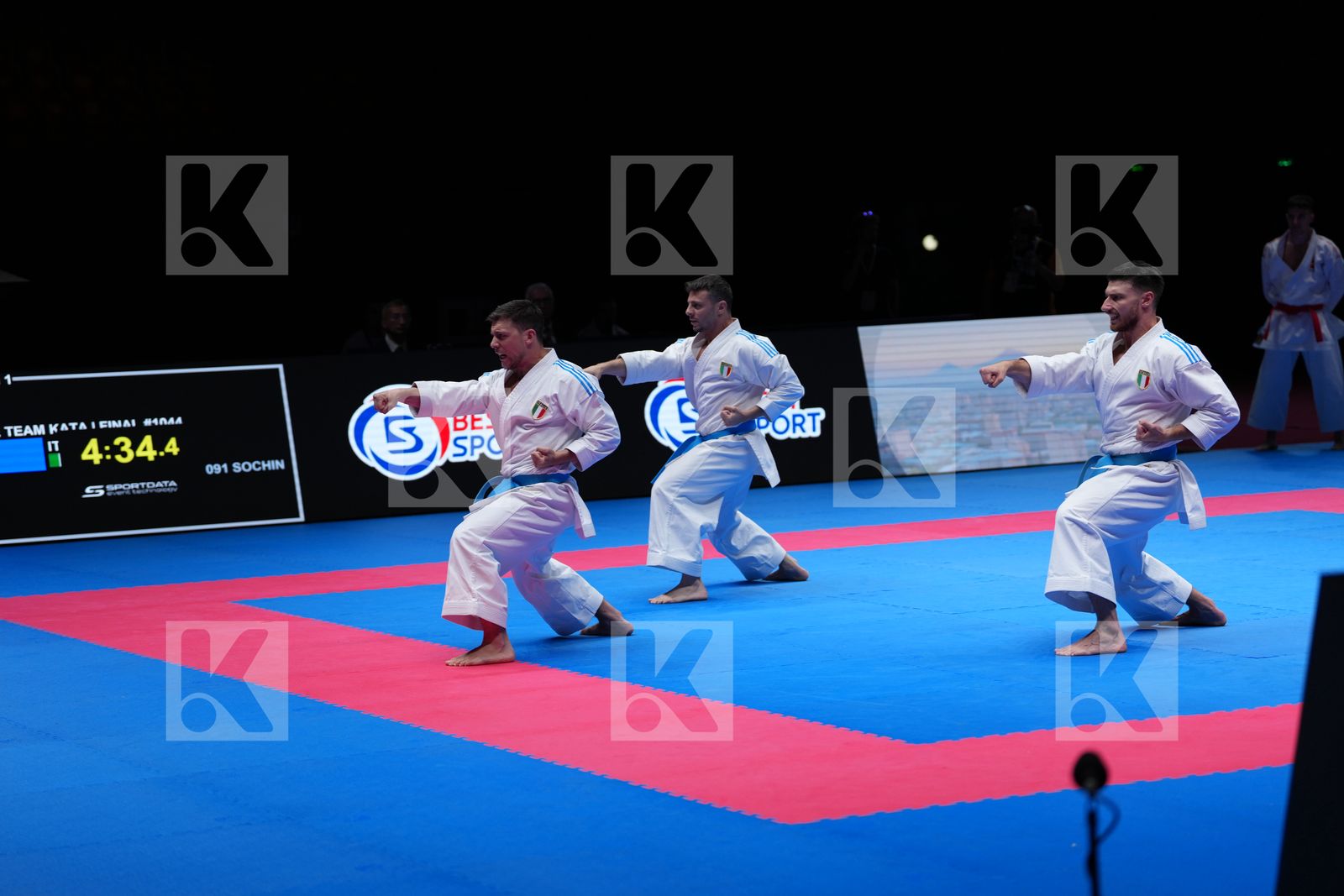 ITALY in Team Male Kata - Final Bout