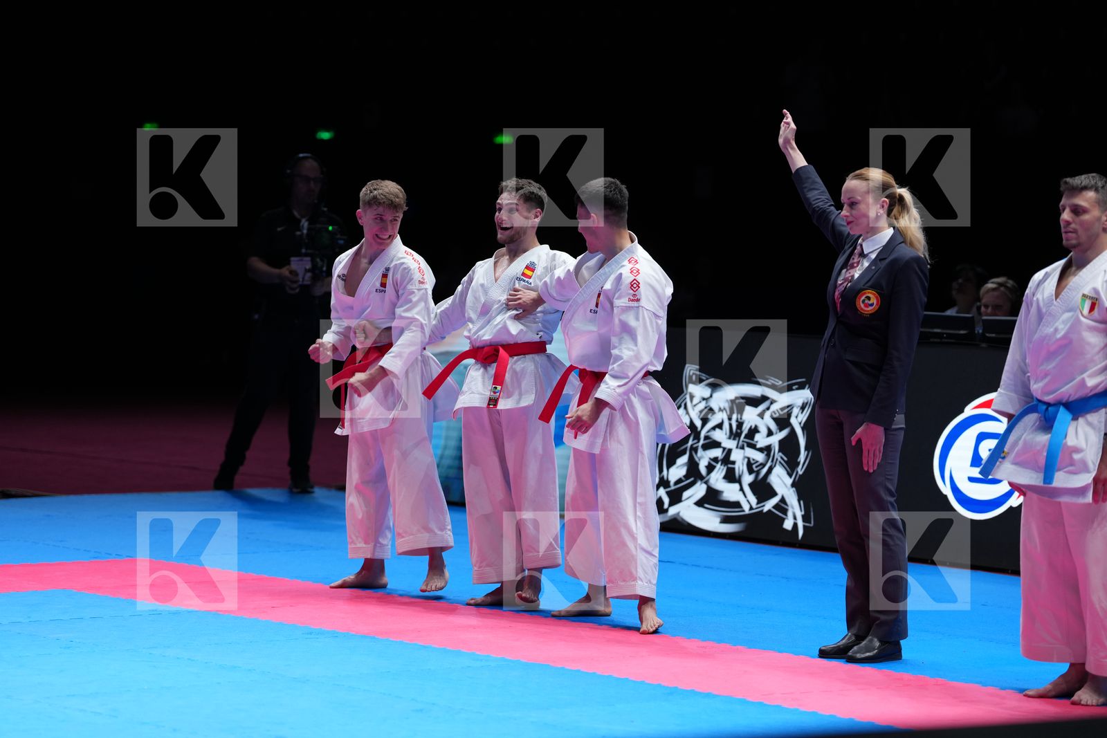 SPAIN in Team Male Kata - Final Bout