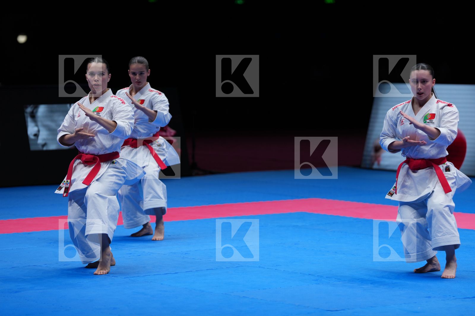 PORTUGAL in Team Female Kata - Final Bout