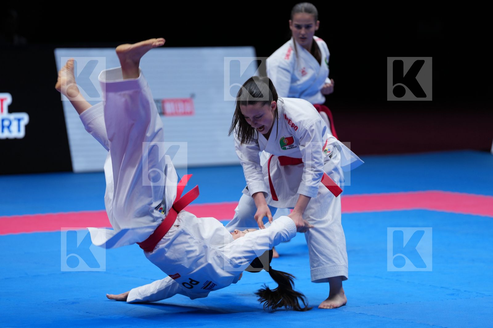 PORTUGAL in Team Female Kata - Final Bout