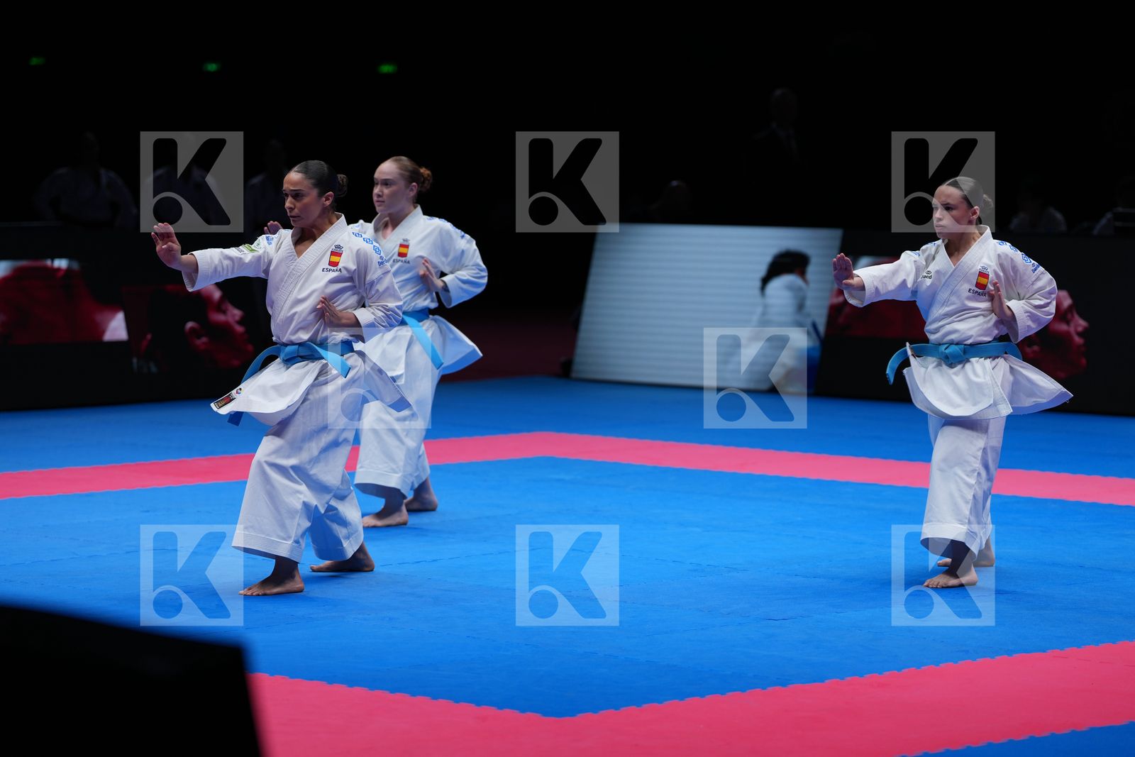 SPAIN in Team Female Kata - Final Bout