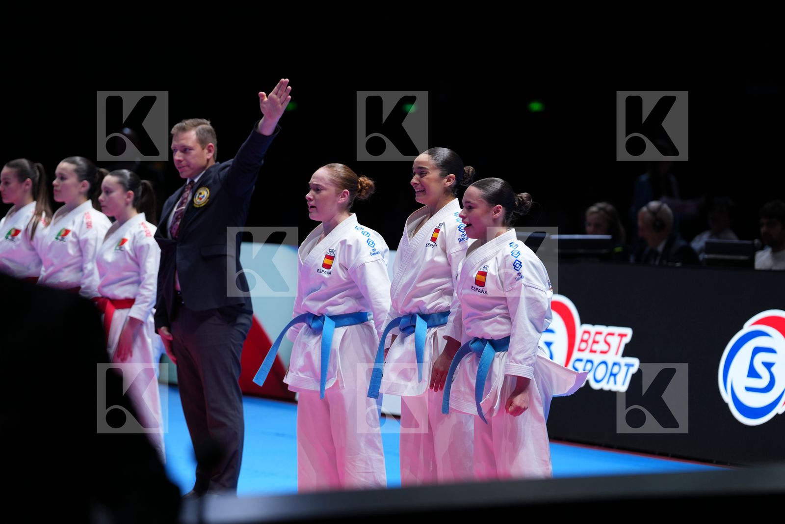 SPAIN in Team Female Kata - Final Bout