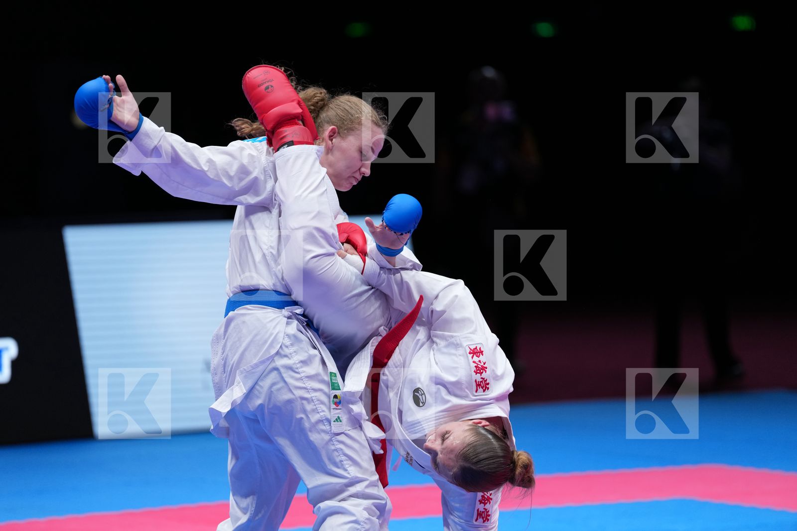 FRANCE vs GERMANY in Team Female Kumite - Final Bout