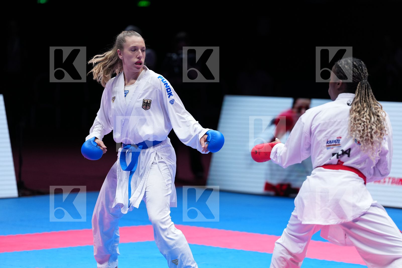 FRANCE vs GERMANY in Team Female Kumite - Final Bout