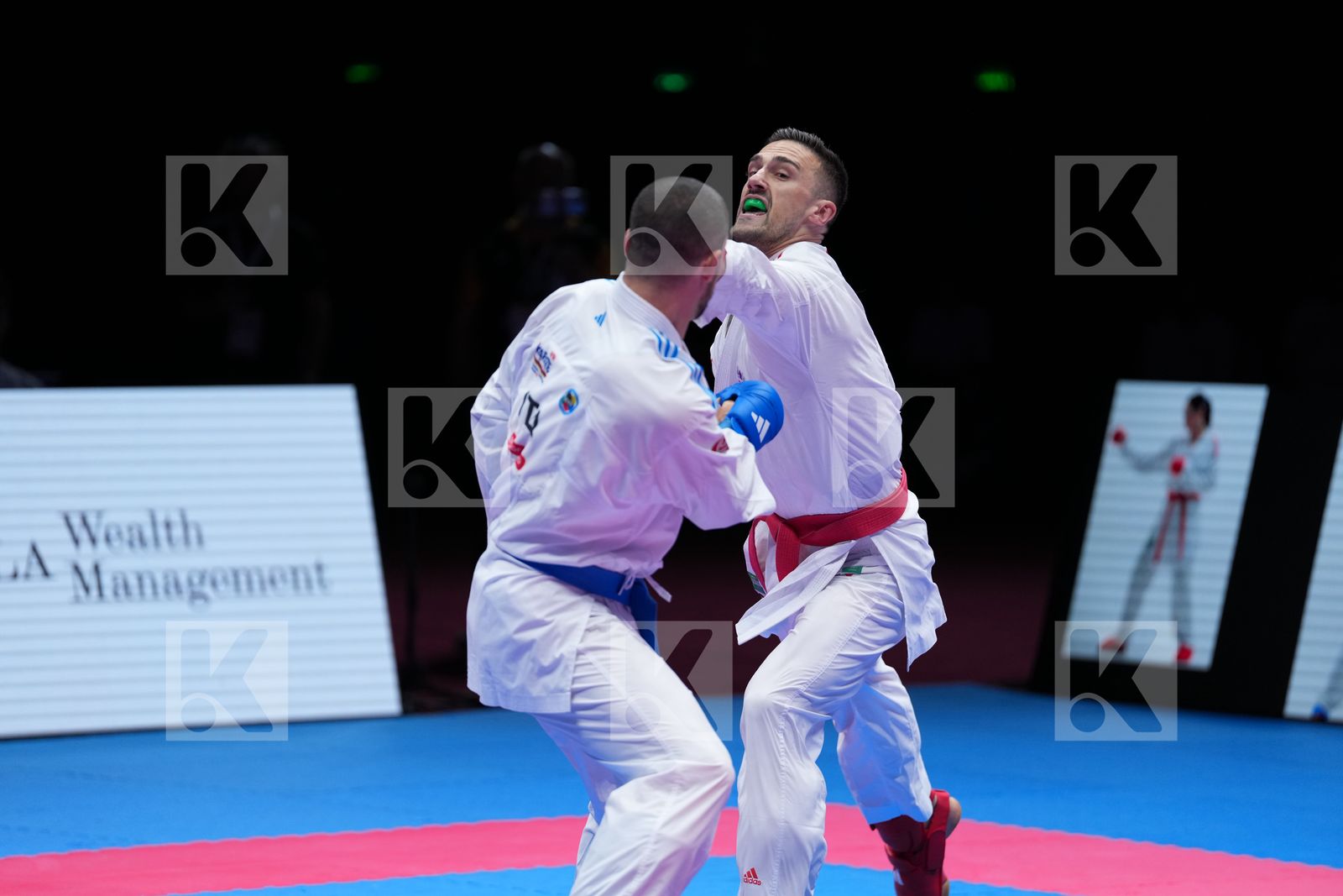 ITALY vs CROATIA in Team Male Kumite - Final Bout