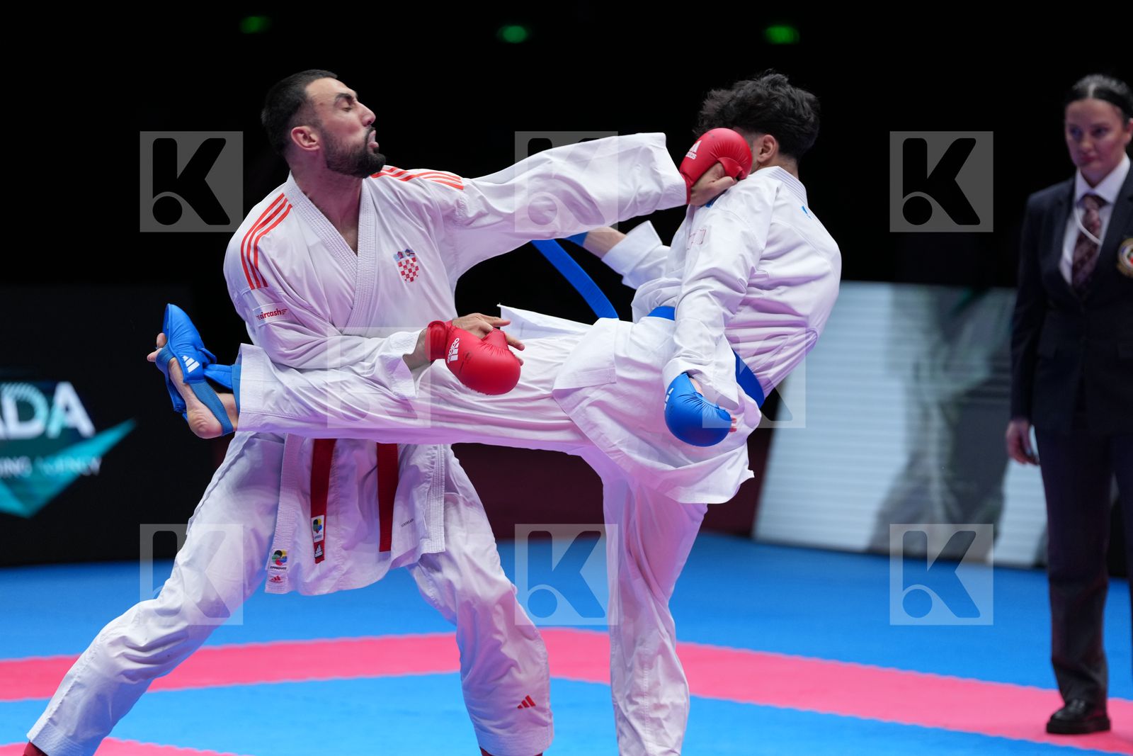 ITALY vs CROATIA in Team Male Kumite - Final Bout