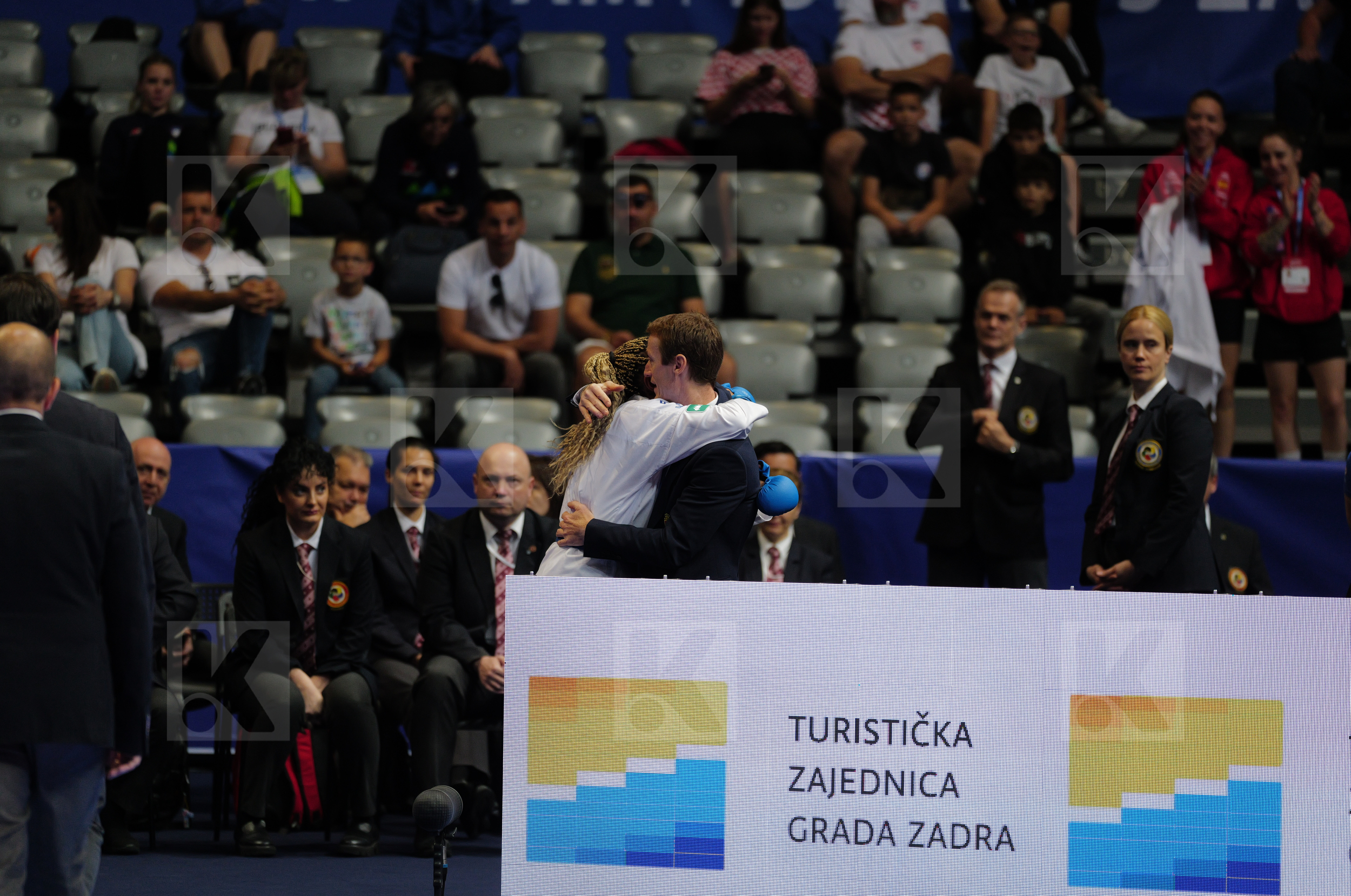 QERIMI VLERA (KOSOVO) vs NIETO MEJIAS MARIA ISABEL (SPAIN) in Female Kumite -68 Kg - Bronze bout