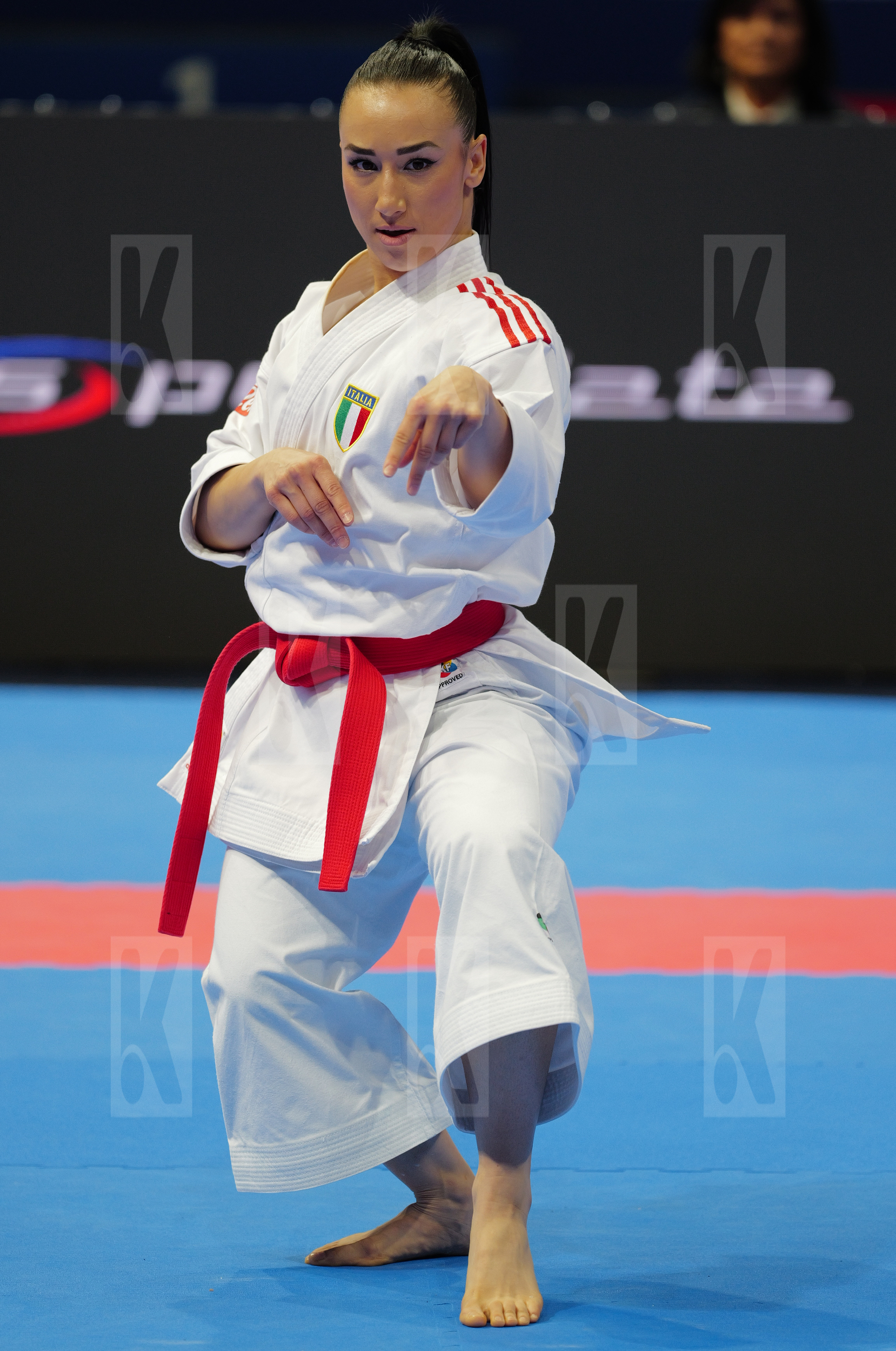 D'ONOFRIO TERRYANA (ITALY) in Female Kata - Final bout