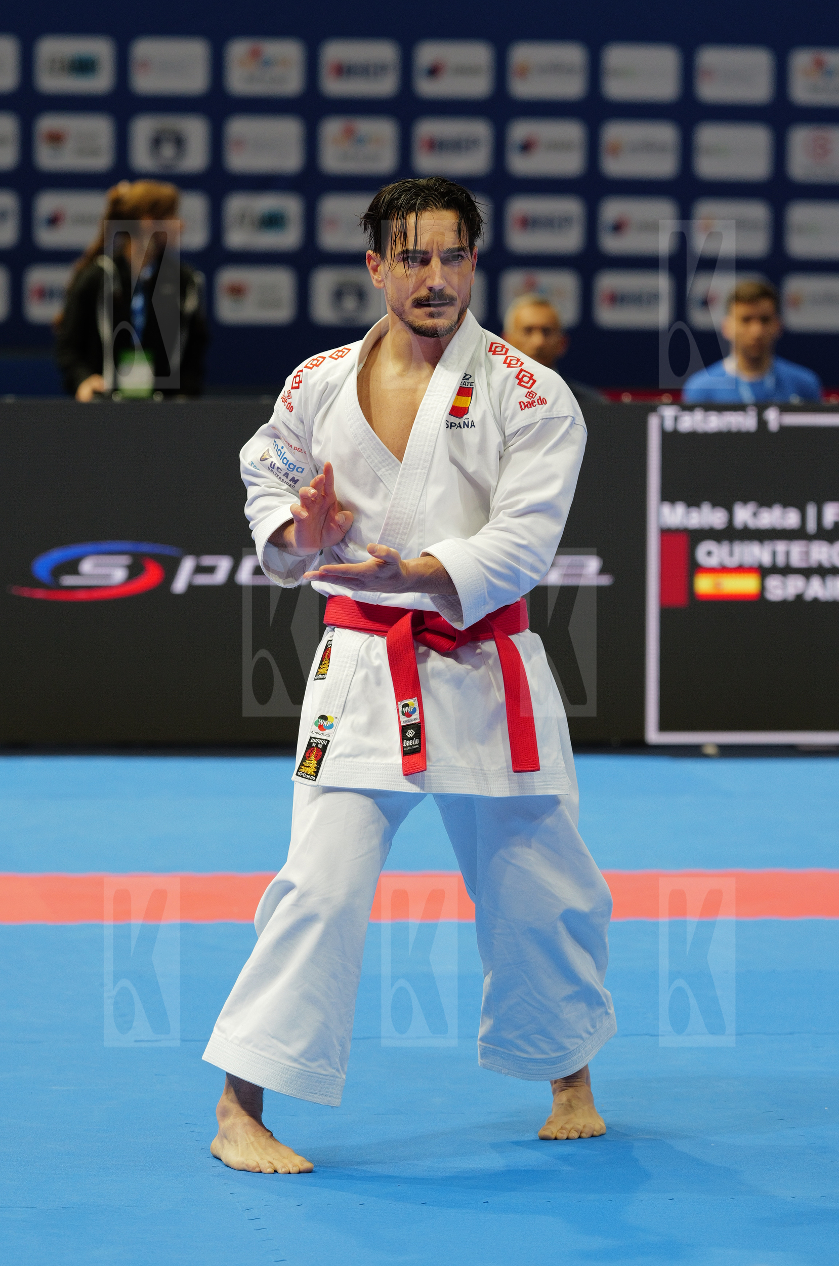 QUINTERO CAPDEVILA DAMIAN HUGO (SPAIN) in Male Kata - Final bout