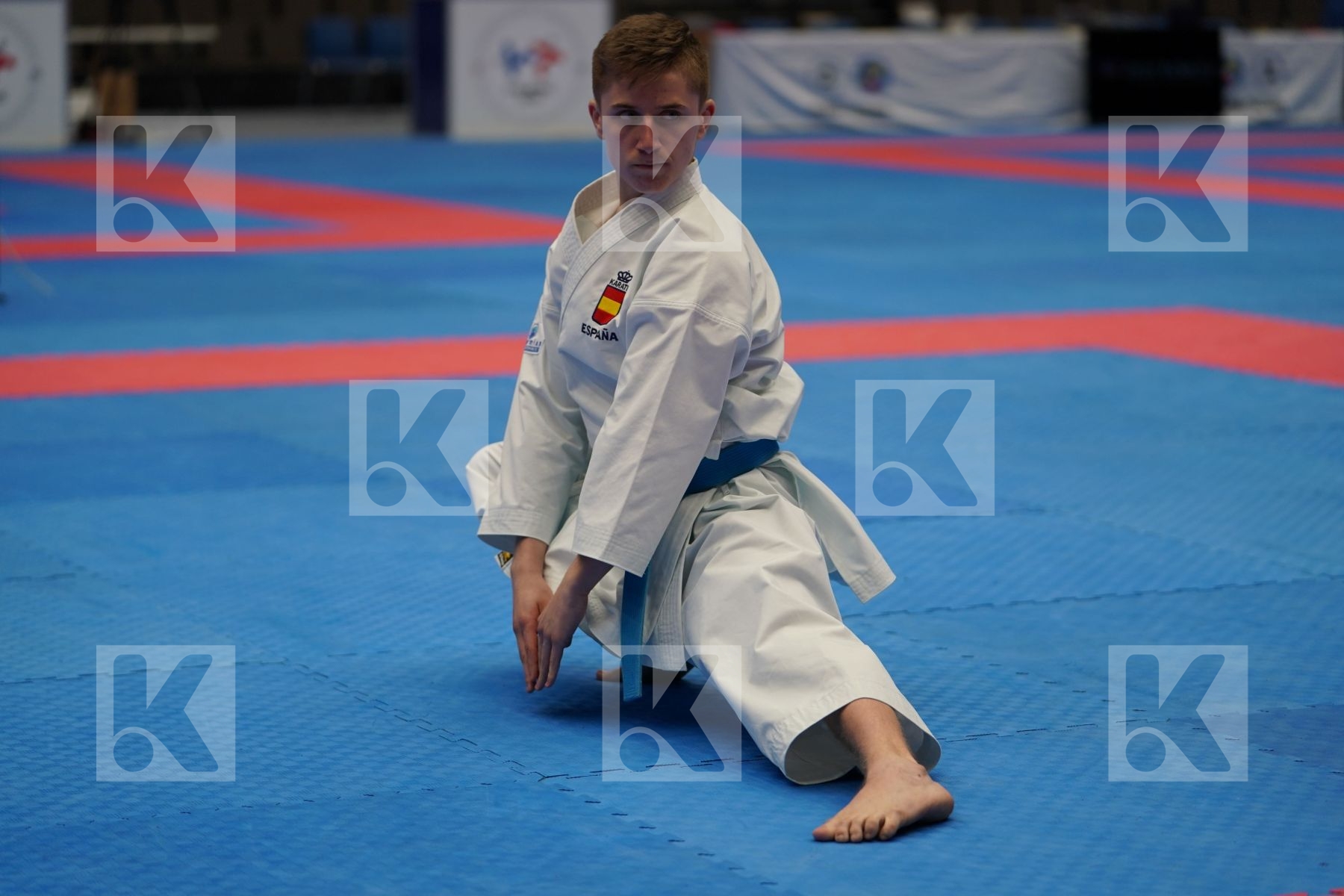 BALBUENA CISNEROS SALVADOR (SPAIN) in Cadet Kata Male - Final bout