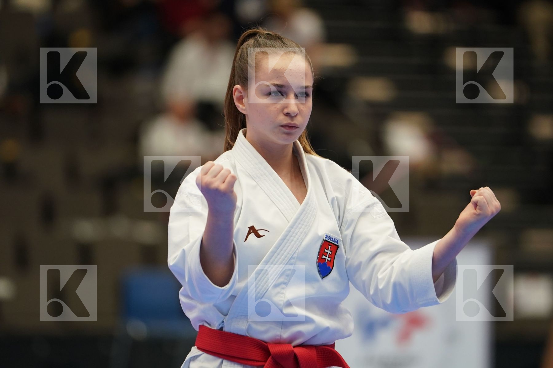 CUKANOVA MICHAELA (SLOVAKIA) in Cadet Kata Female - Final bout