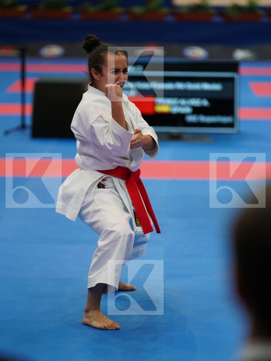 PEREZ ALVEZ AZAHARA (SPAIN) in Cadet Kata Female - Final bout