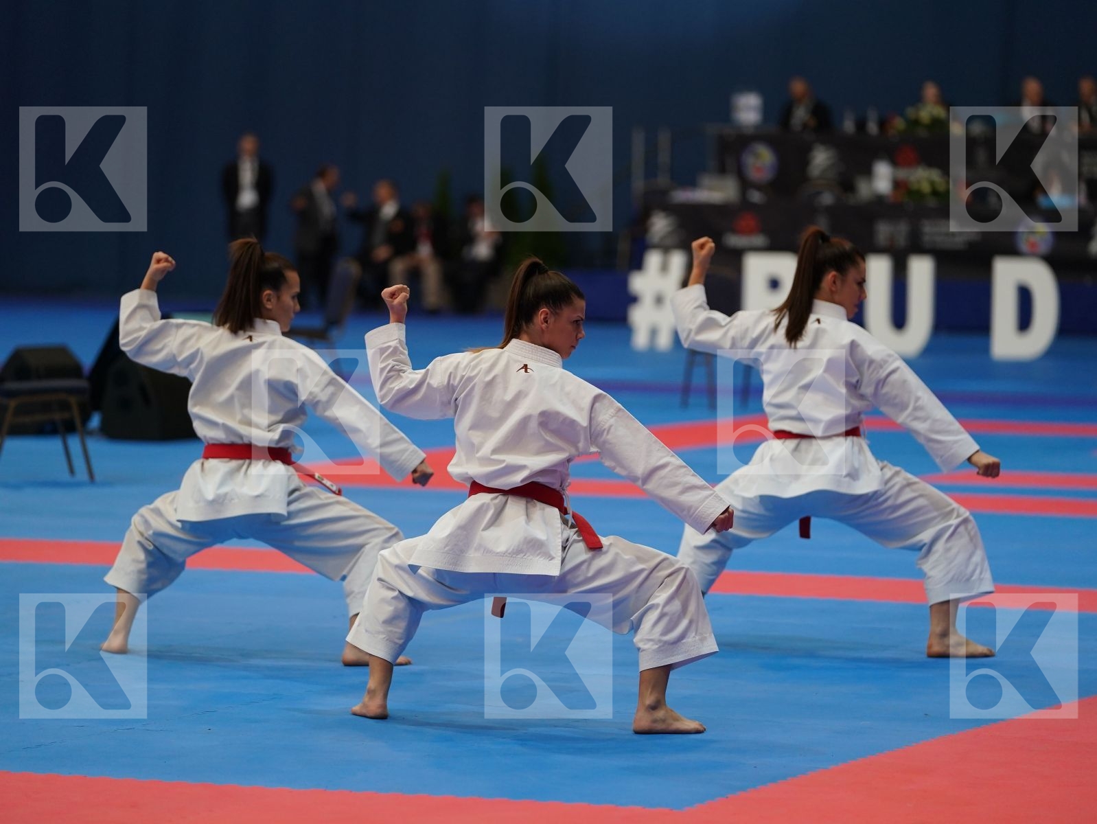 ITALY in Cadet & Junior Team Female Kata - Final bout