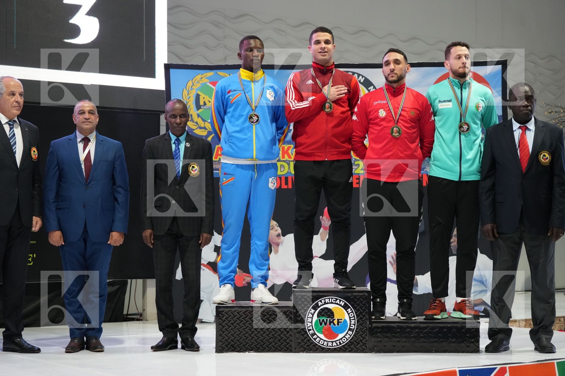 Podium UFAK Durban 2022