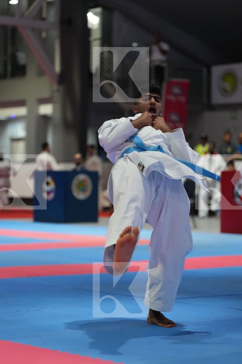 Kata bronze bout featuring MAHMOUD ELHABASHI