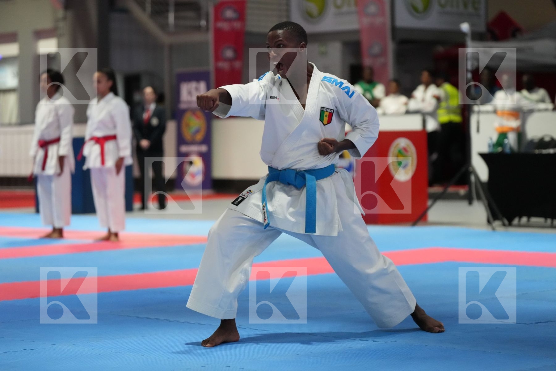 Kata bronze bout featuring OMAR DIOP