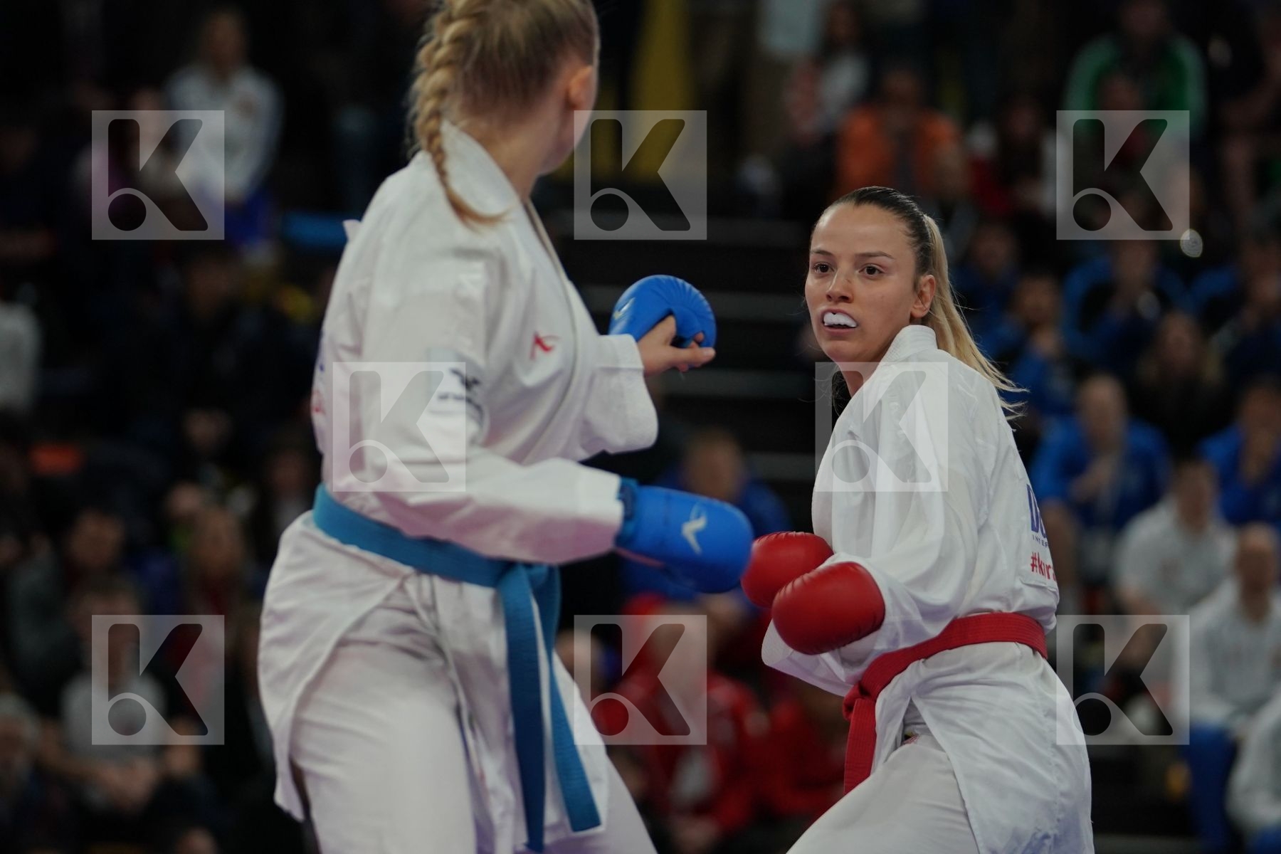 ORANA FORTESA (KOSOVO) vs KEINANEN TITTA (FINLAND) in Senior Kumite 68+ Kg - Bronze bout