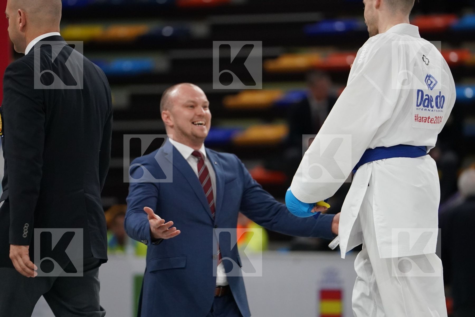 SULJIC JUSUF (BOSNIA AND HERZEGOVIA) vs HORUNA STANISLAV (UKRAINE) in Senior Kumite -75 Kg - Bronze bout