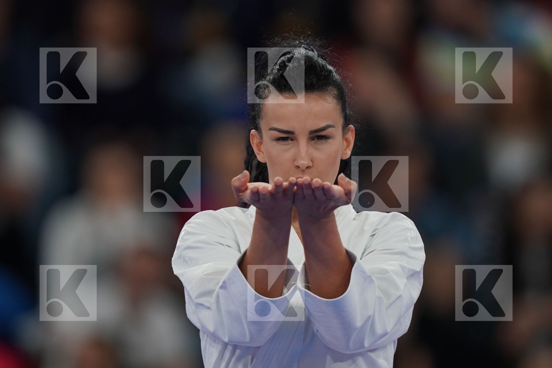 JOVANOSKA PULEKSENIJA (MACEDONIA) in Senior Female Kata - Bronze bout