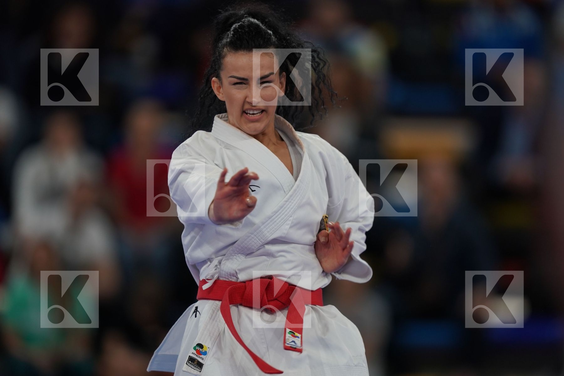 JOVANOSKA PULEKSENIJA (MACEDONIA) in Senior Female Kata - Bronze bout