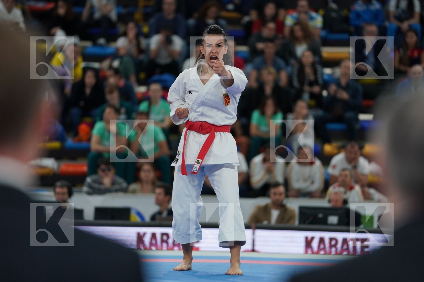 JOVANOSKA PULEKSENIJA (MACEDONIA) in Senior Female Kata - Bronze bout