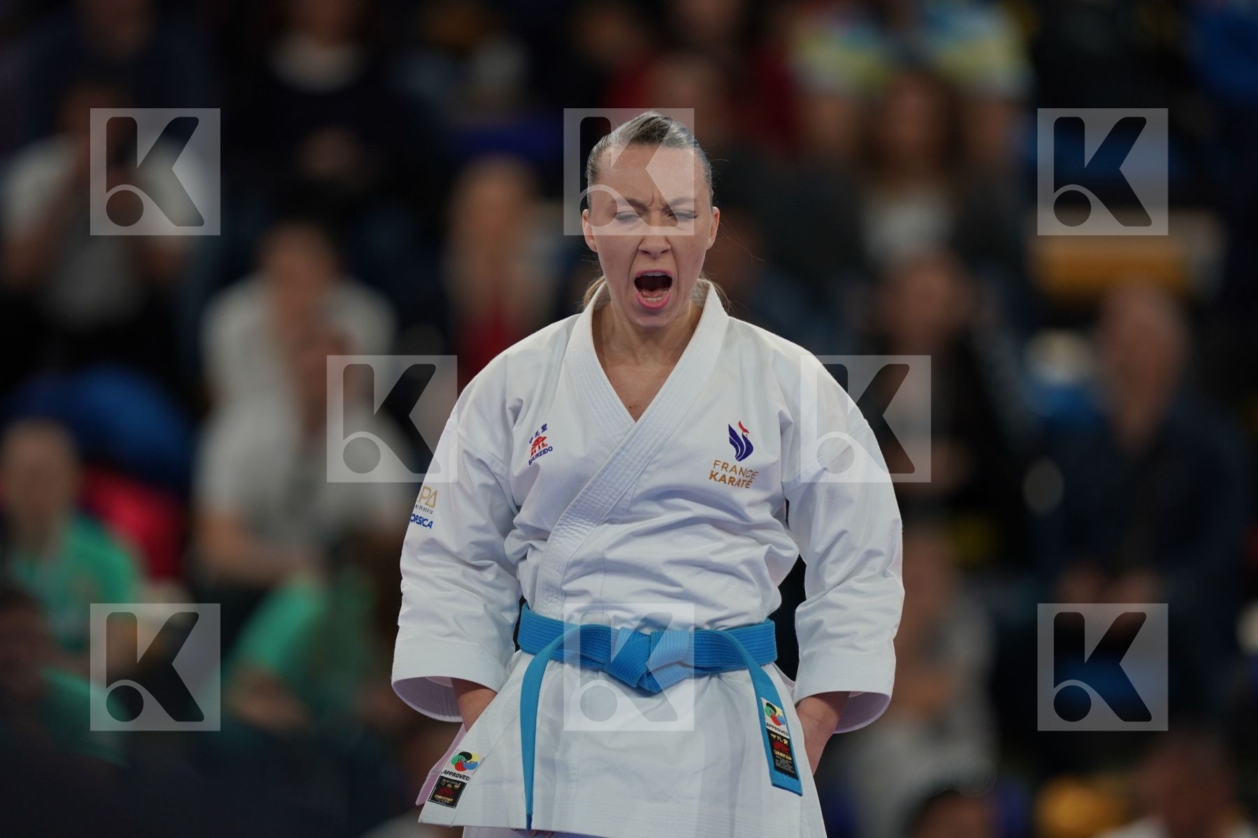 FERACCI ALEXANDRA (FRANCE) in Senior Female Kata - Bronze bout