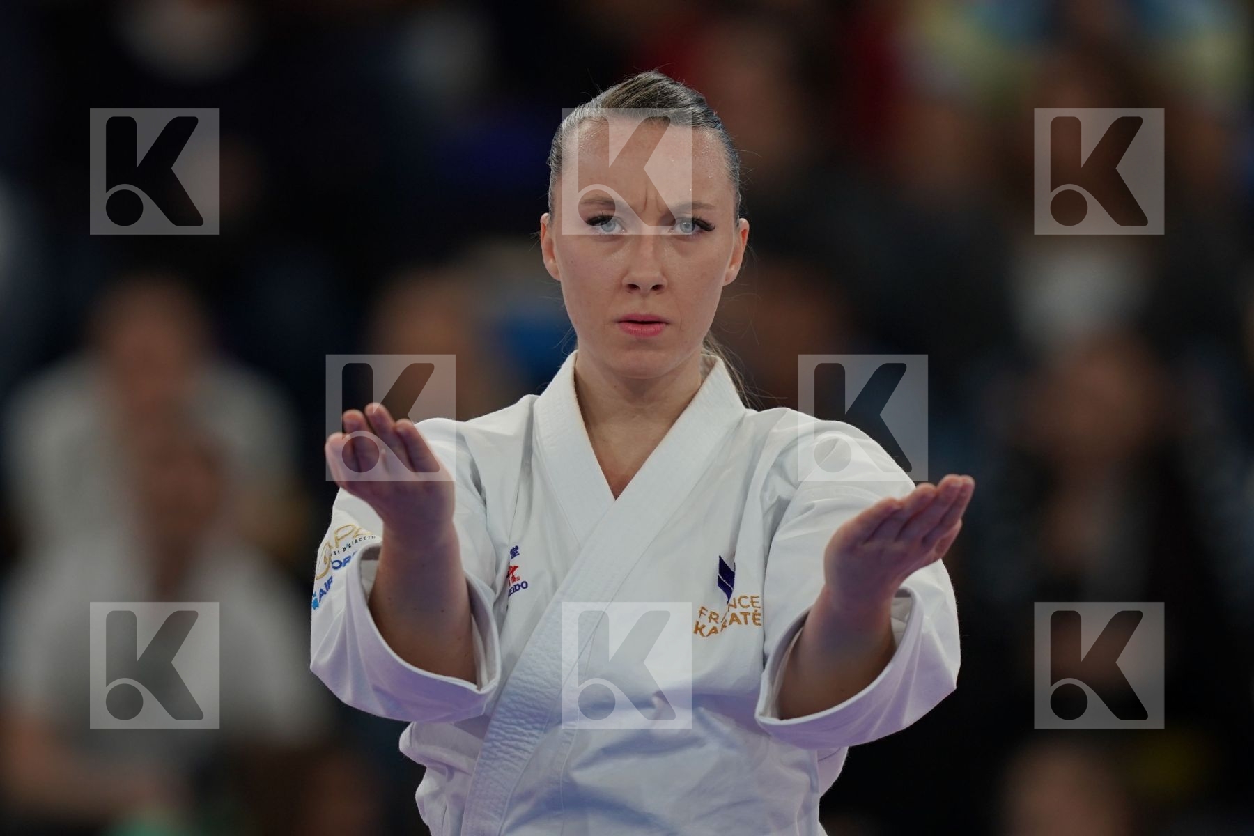 FERACCI ALEXANDRA (FRANCE) in Senior Female Kata - Bronze bout