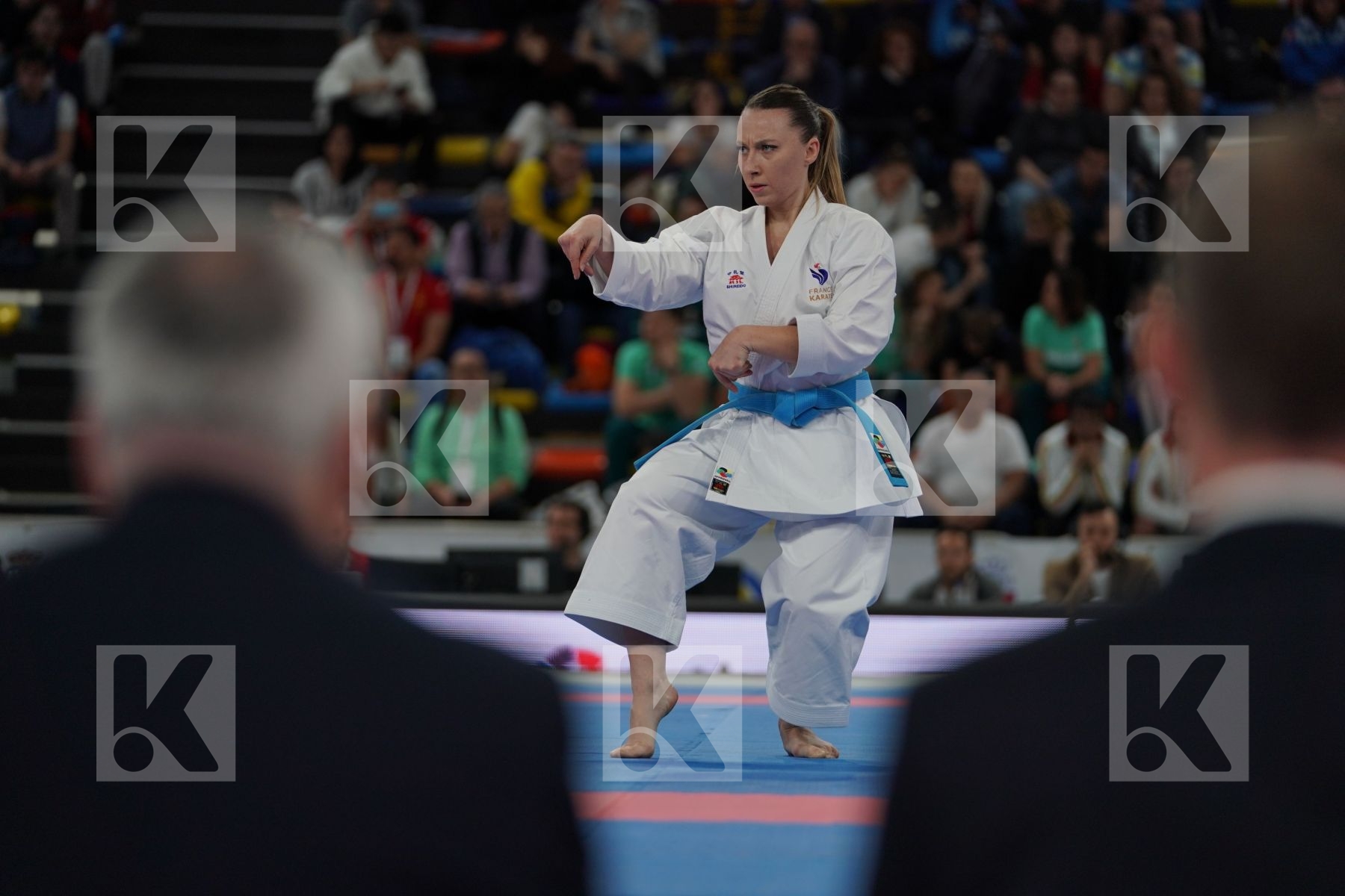 FERACCI ALEXANDRA (FRANCE) in Senior Female Kata - Bronze bout