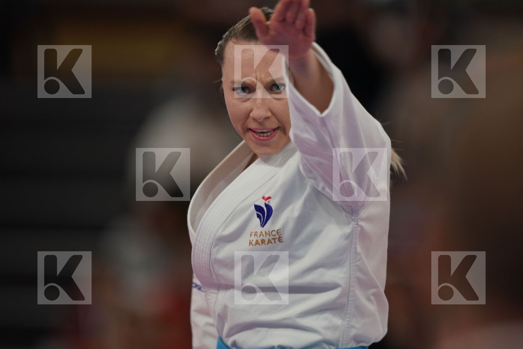 FERACCI ALEXANDRA (FRANCE) in Senior Female Kata - Bronze bout