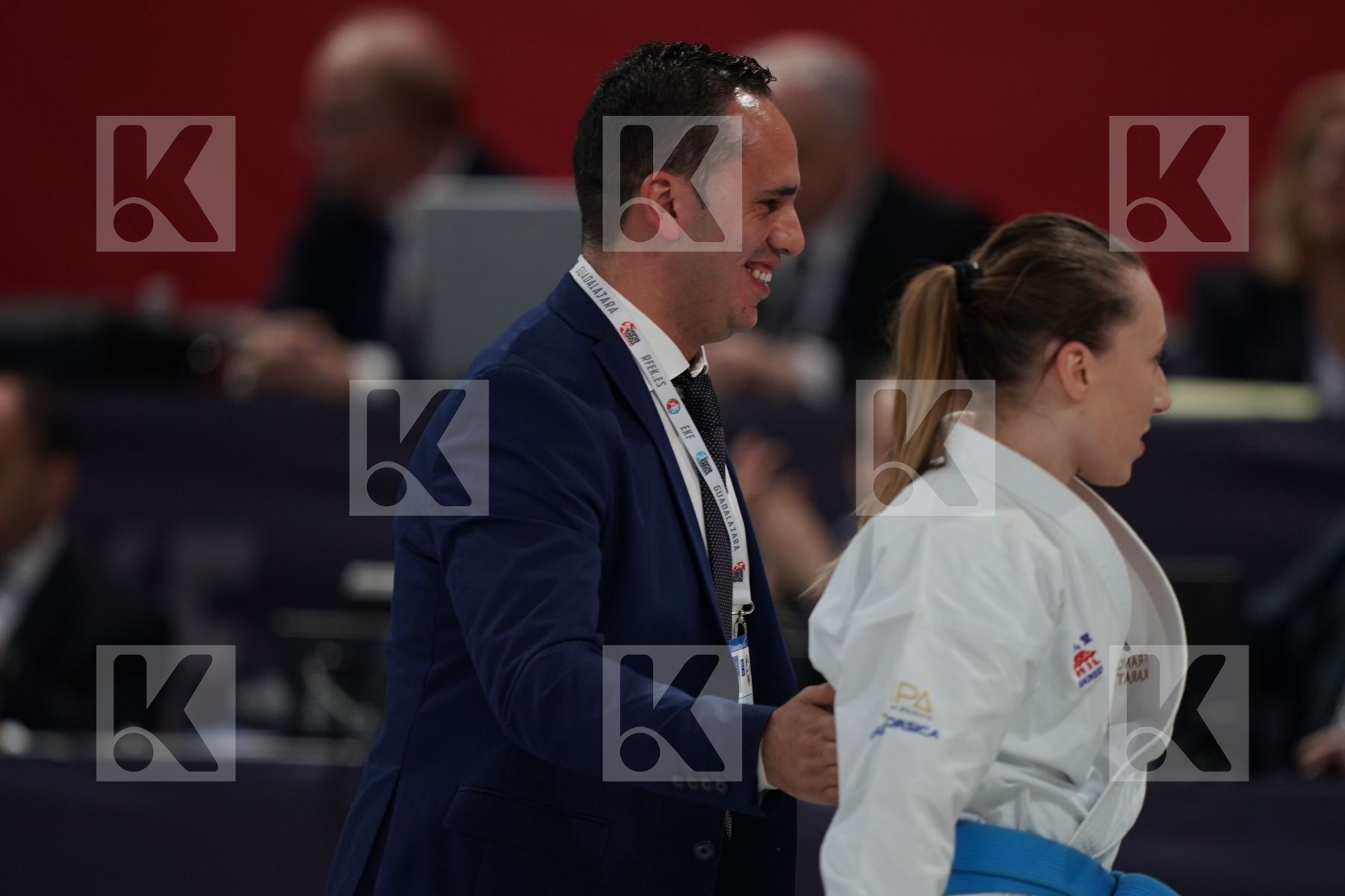 FERACCI ALEXANDRA (FRANCE) in Senior Female Kata - Bronze bout