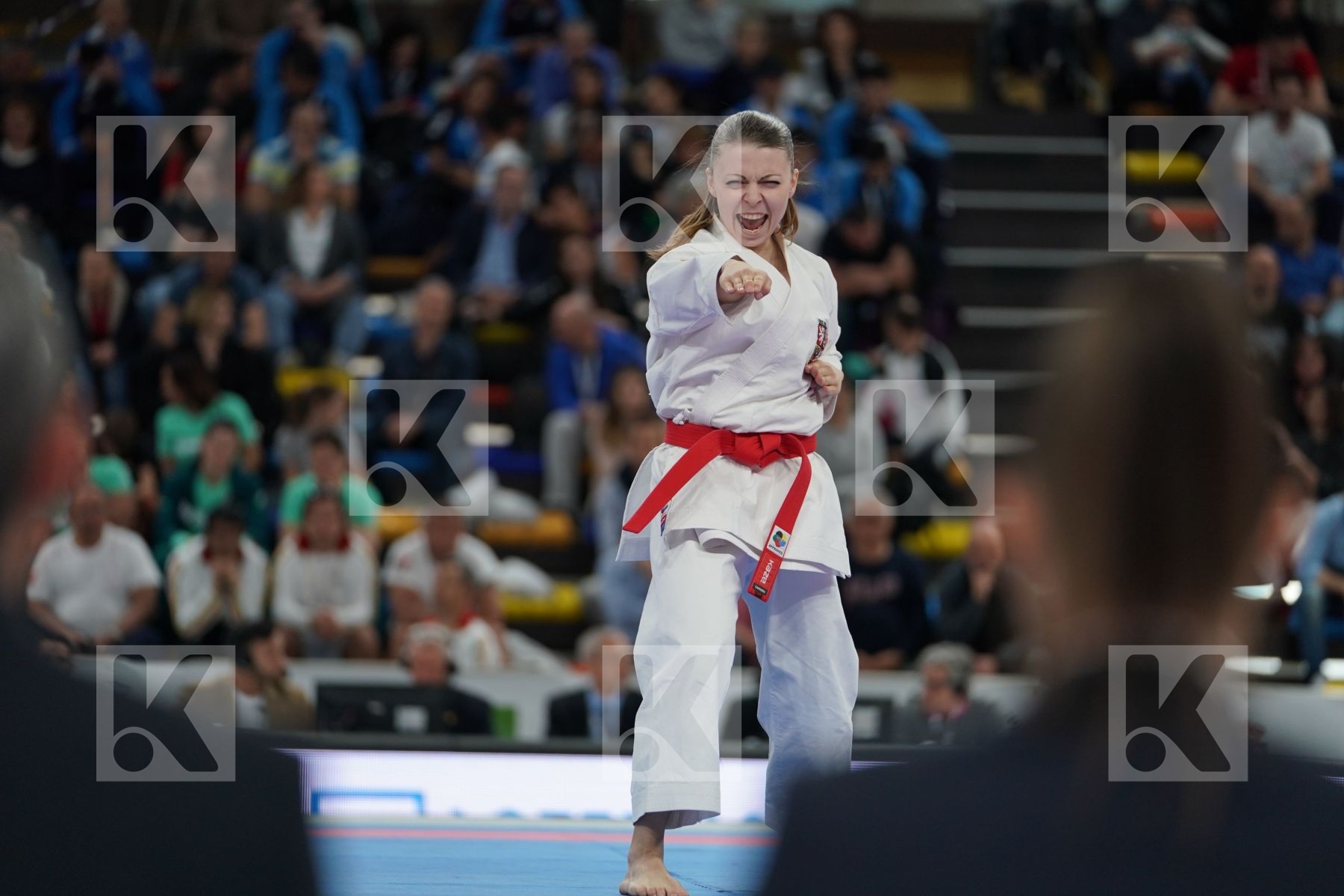 MISKOVA VERONIKA (Czech Republic) in Senior Female Kata - Bronze bout