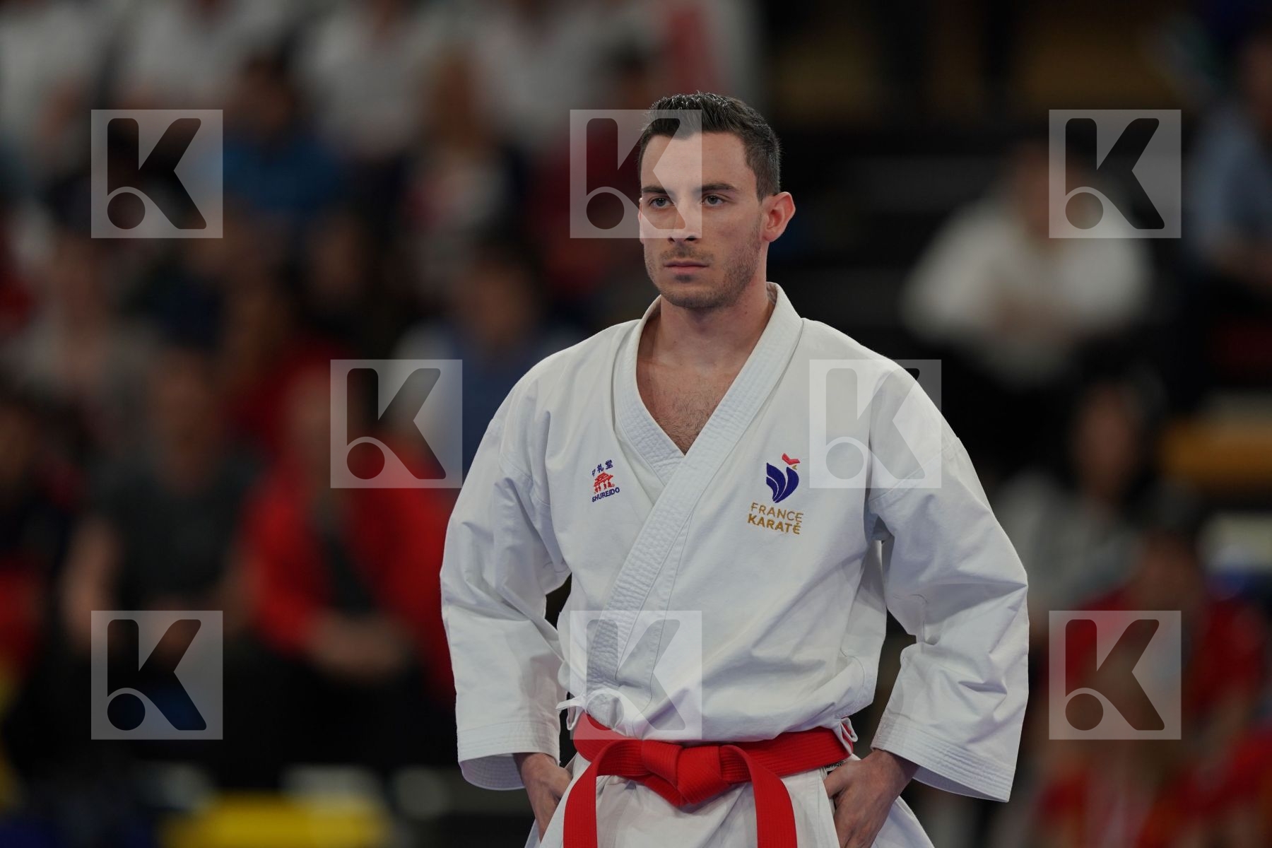 MONTARELLO ENZO (FRANCE) in Senior Male Kata - Bronze bout