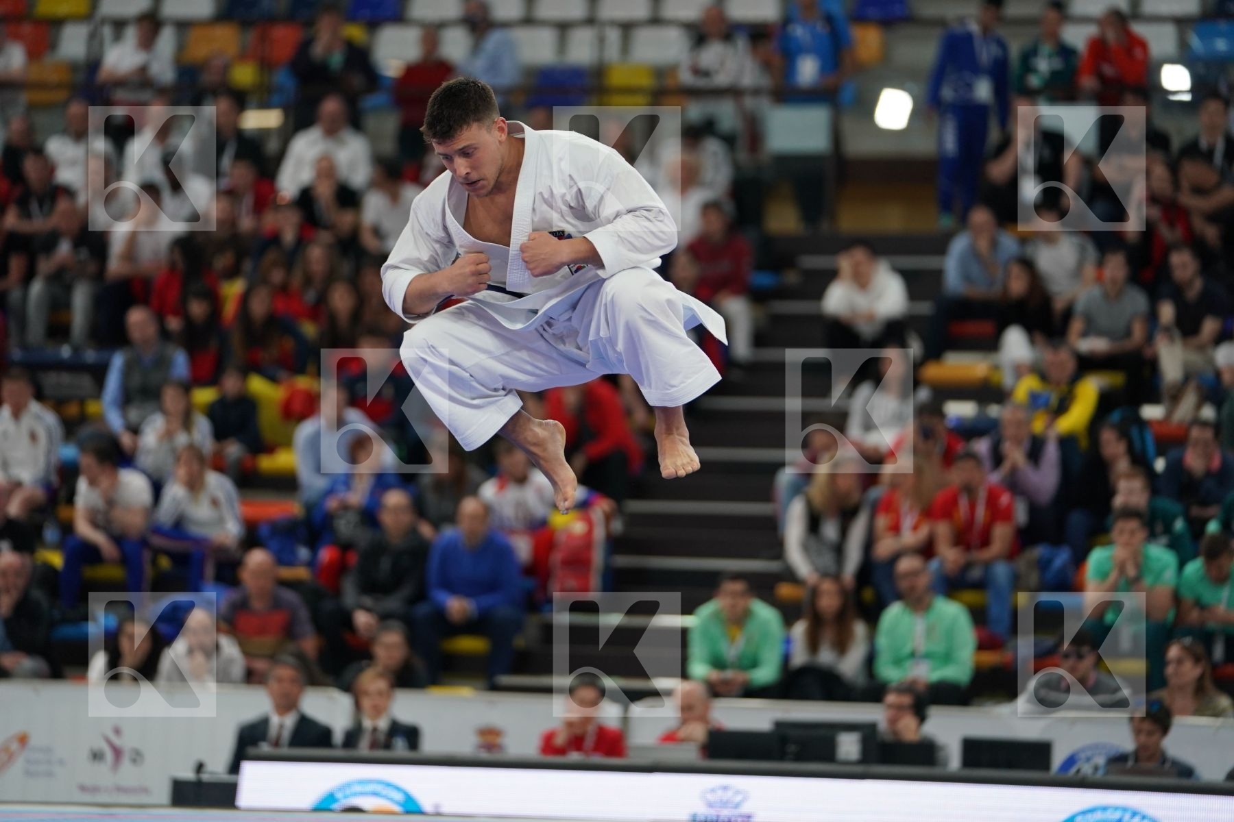 BUSATO MATTIA (ITALY) in Senior Male Kata - Bronze bout