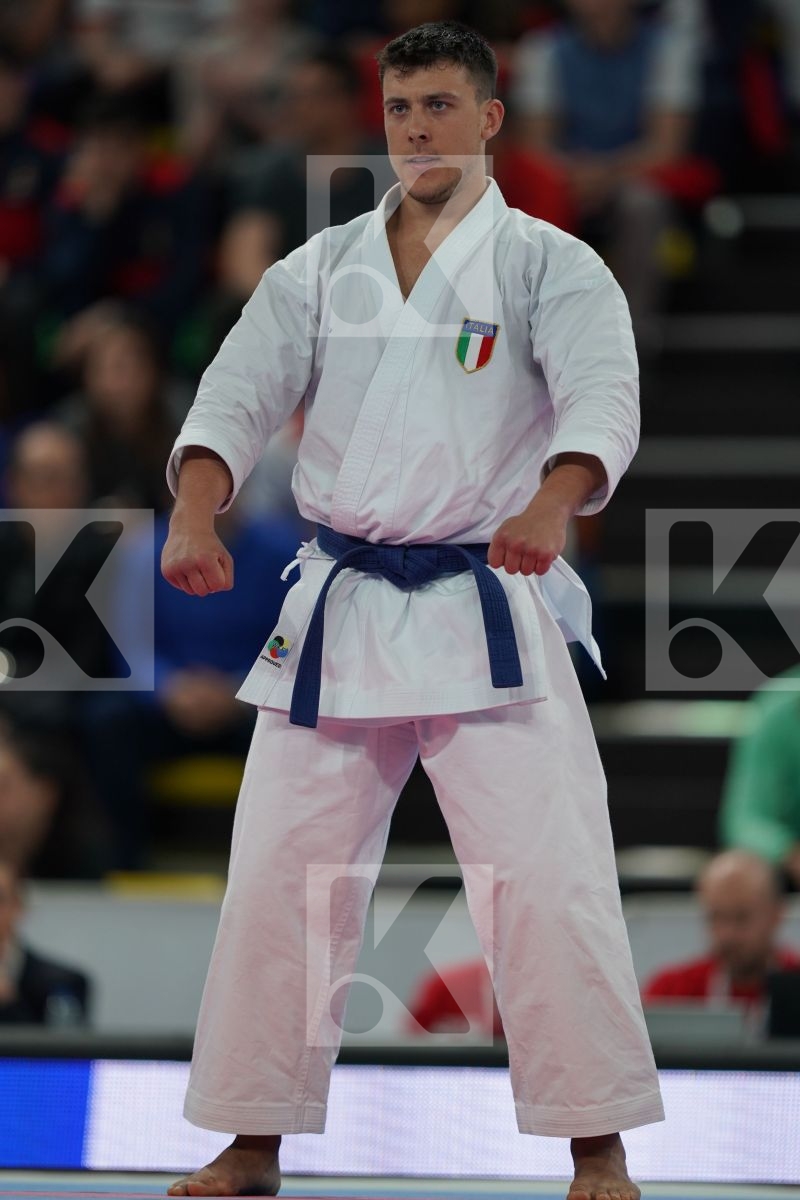 BUSATO MATTIA (ITALY) in Senior Male Kata - Bronze bout