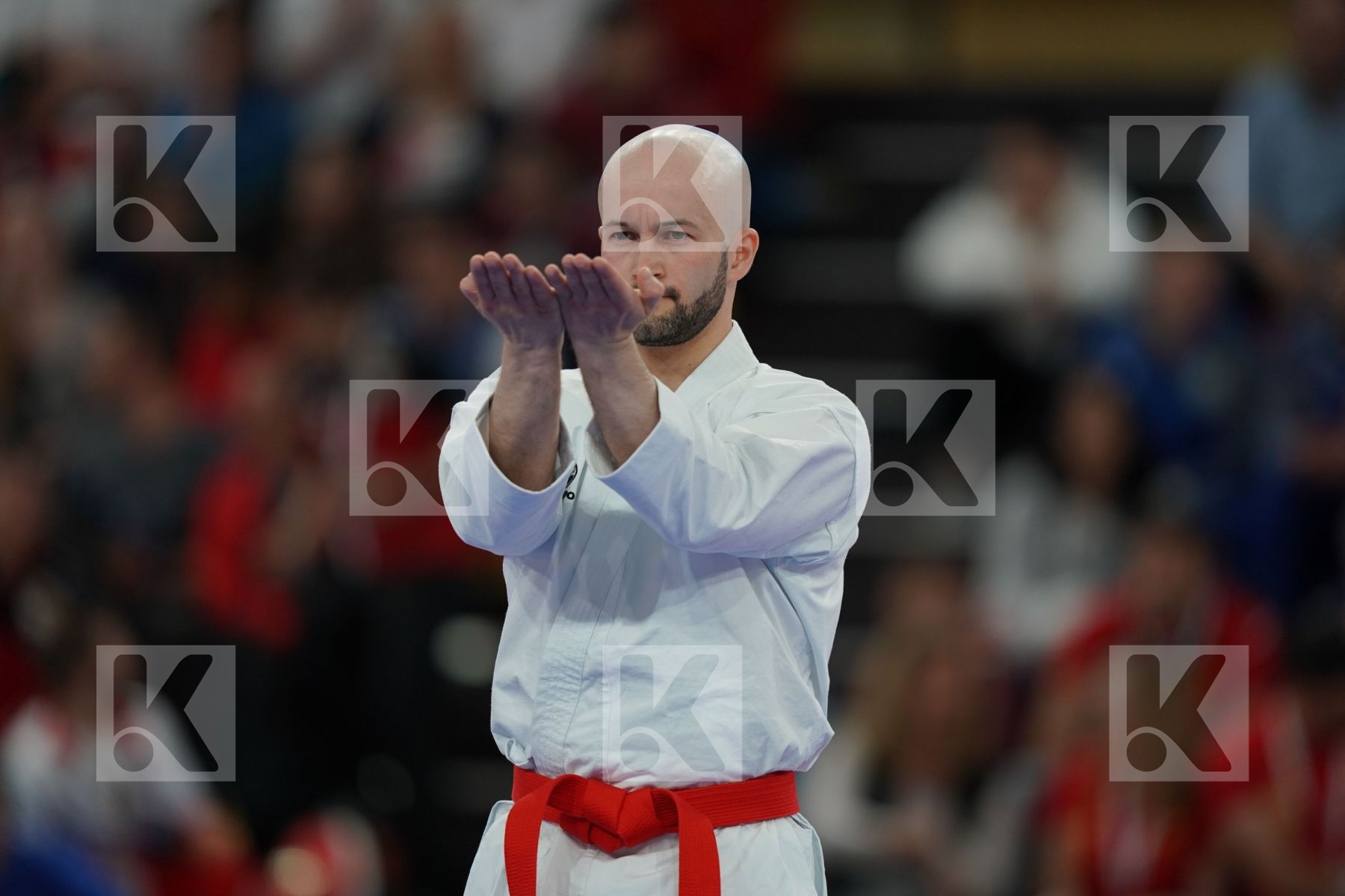 SMORGUNER ILJA (GERMANY) in Senior Male Kata - Bronze bout