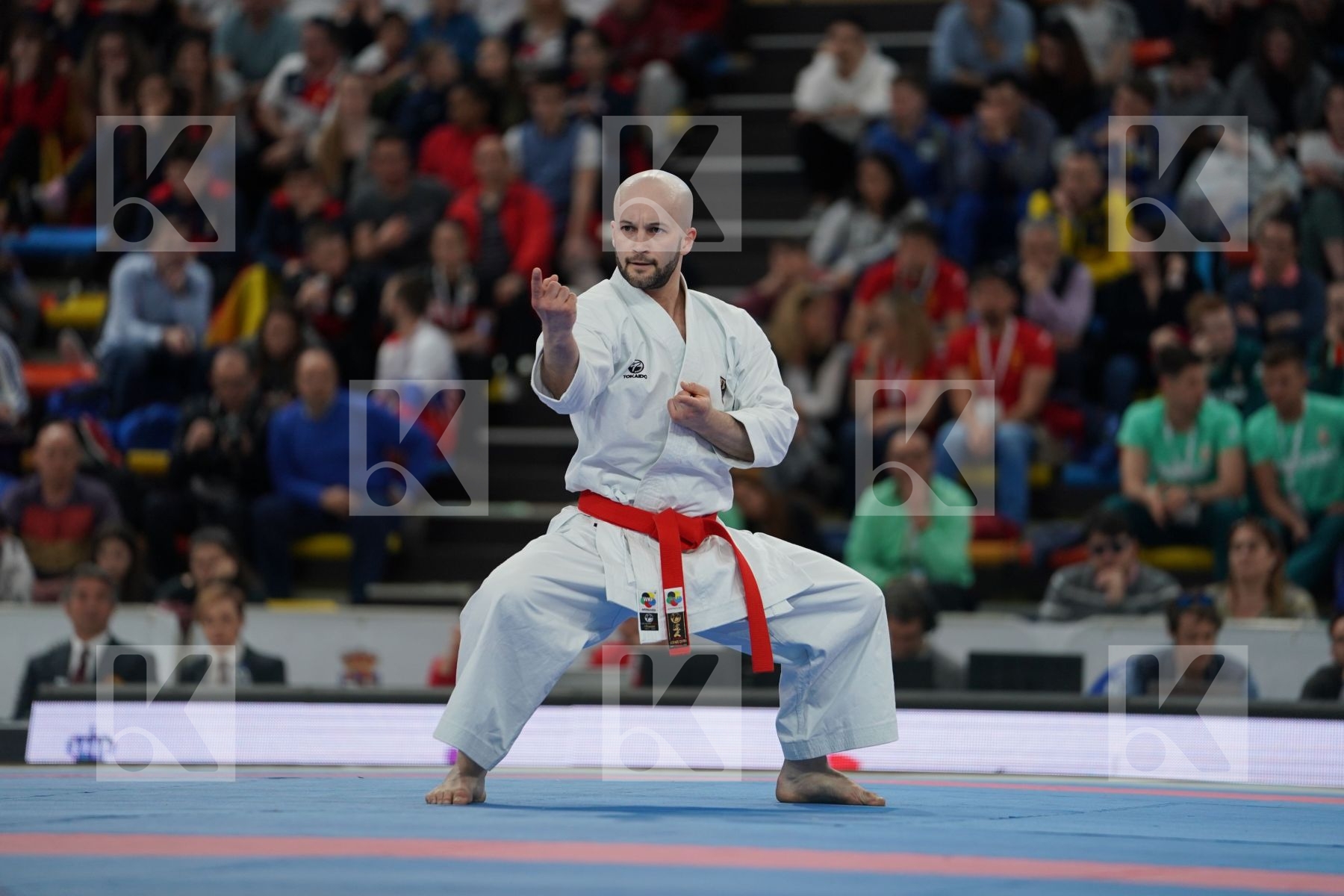 SMORGUNER ILJA (GERMANY) in Senior Male Kata - Bronze bout