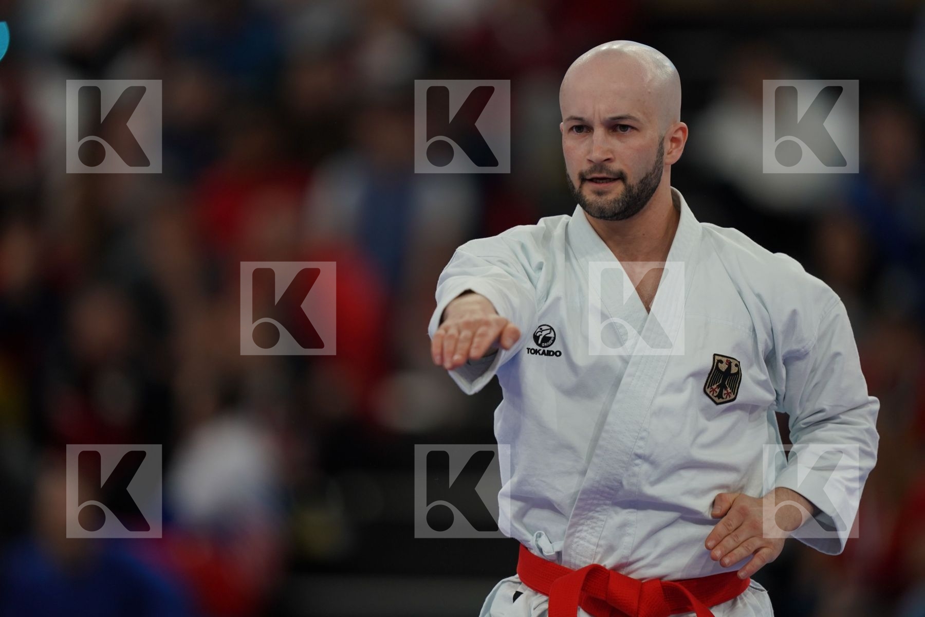 SMORGUNER ILJA (GERMANY) in Senior Male Kata - Bronze bout